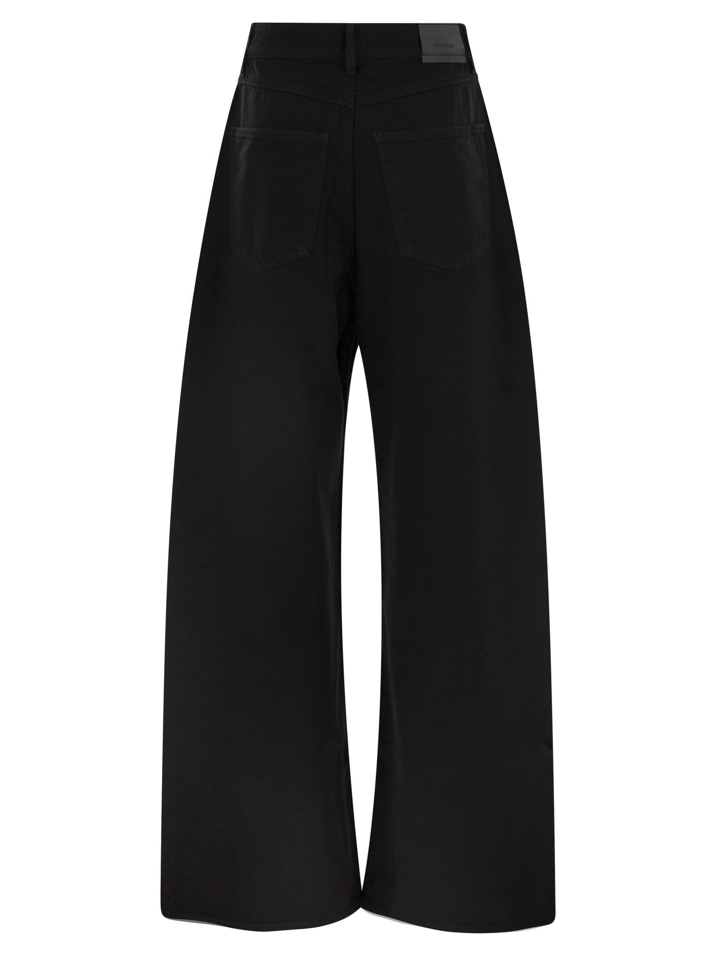 Sportmax Women Siamese - Low-Waisted Oversize Trousers