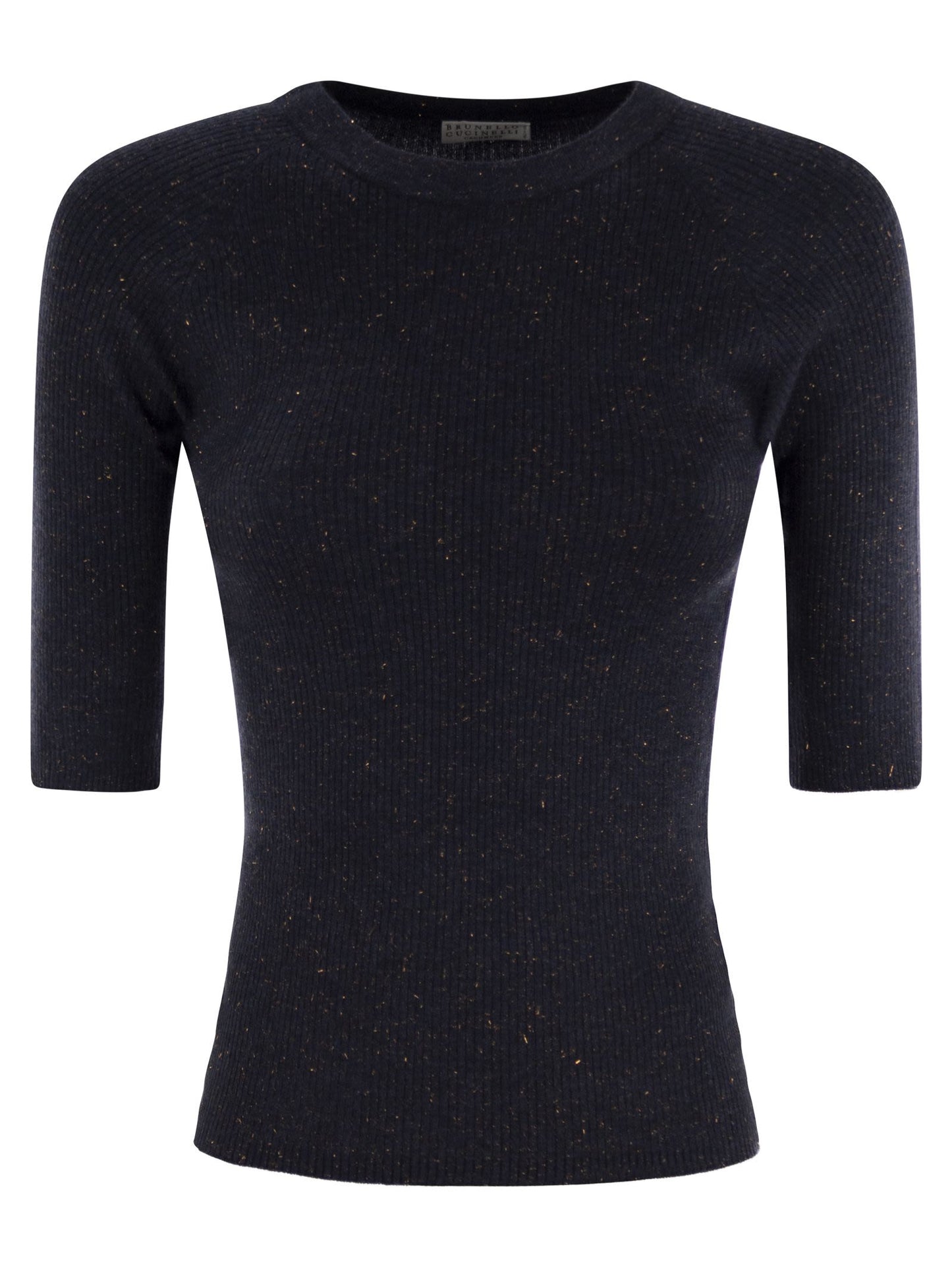 Brunello Cucinelli Women Sparkling Ribbed Cashmere Sweater