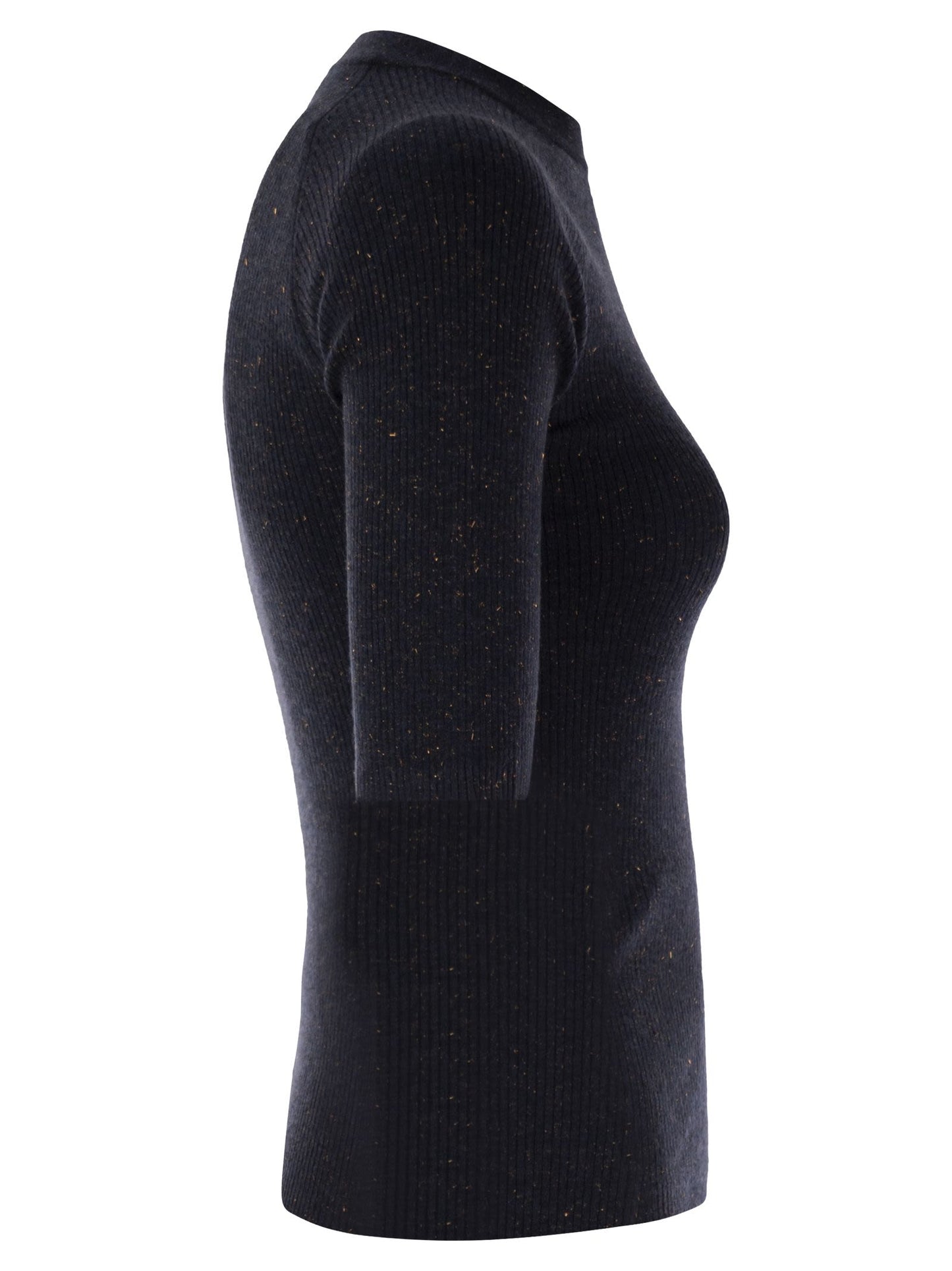 Brunello Cucinelli Women Sparkling Ribbed Cashmere Sweater
