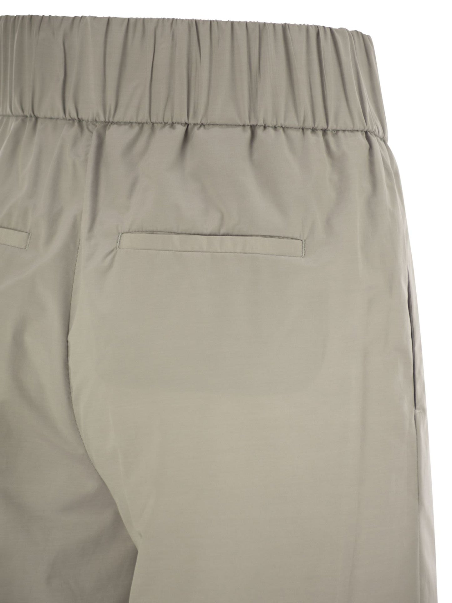Peserico Women Trousers In Lightweight Technical Cotton Canvas