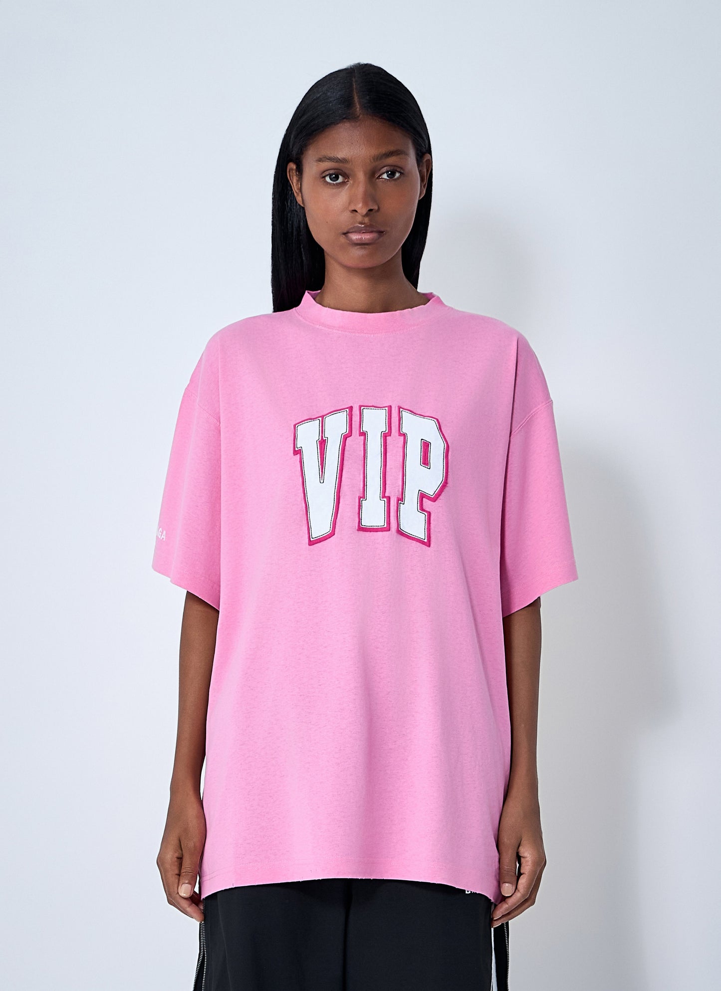Balenciaga Women Logo Motif T-Shirt