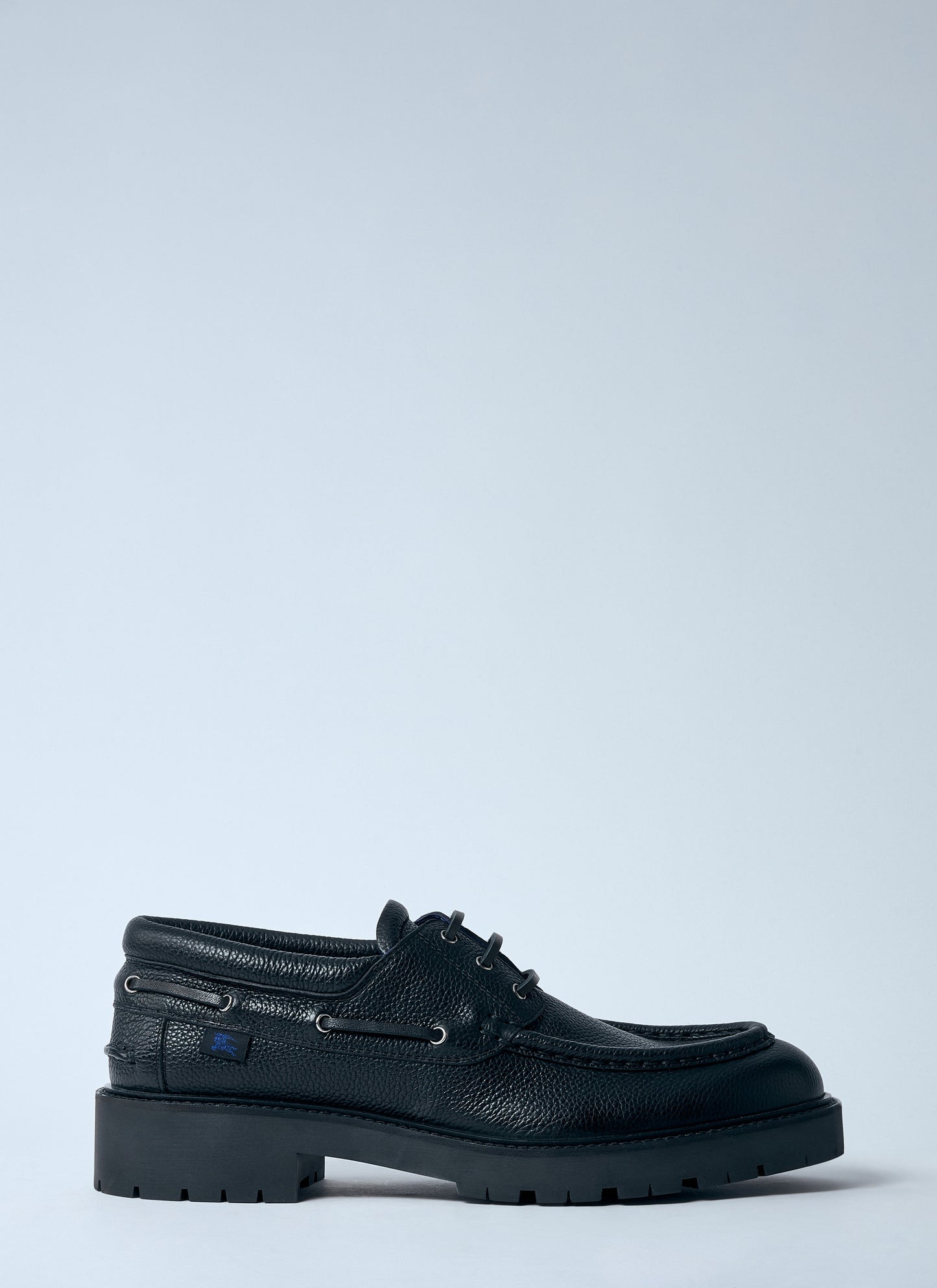 Burberry Men Leather Raft Boat Shoes