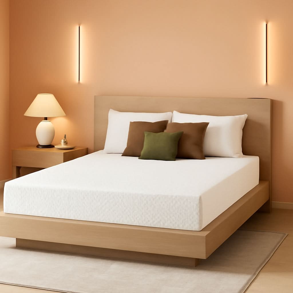 Twin TenInch Gel Memory Foam Mattress Certi PUR Certified