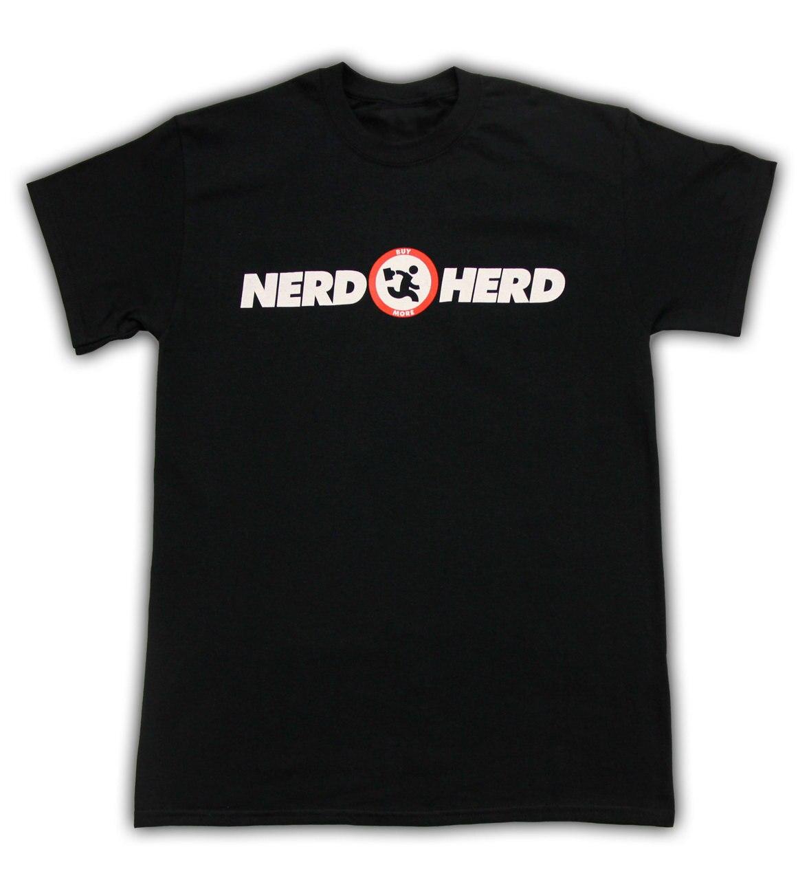 Chuck Nerd Herd Logo T-Shirt