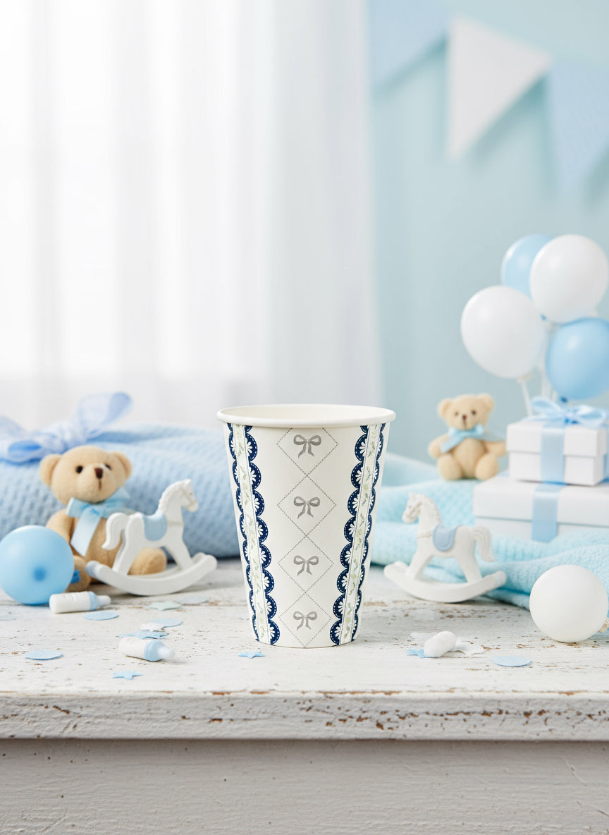 Baby Shower Blue Party Supplies in a Box