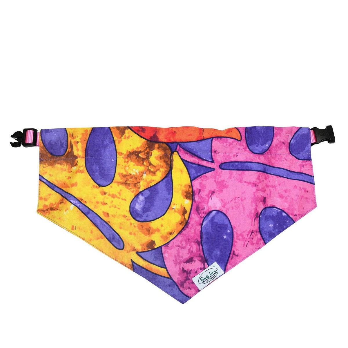 Pet Collar Scarf - Surf Line Hawaii Leaves