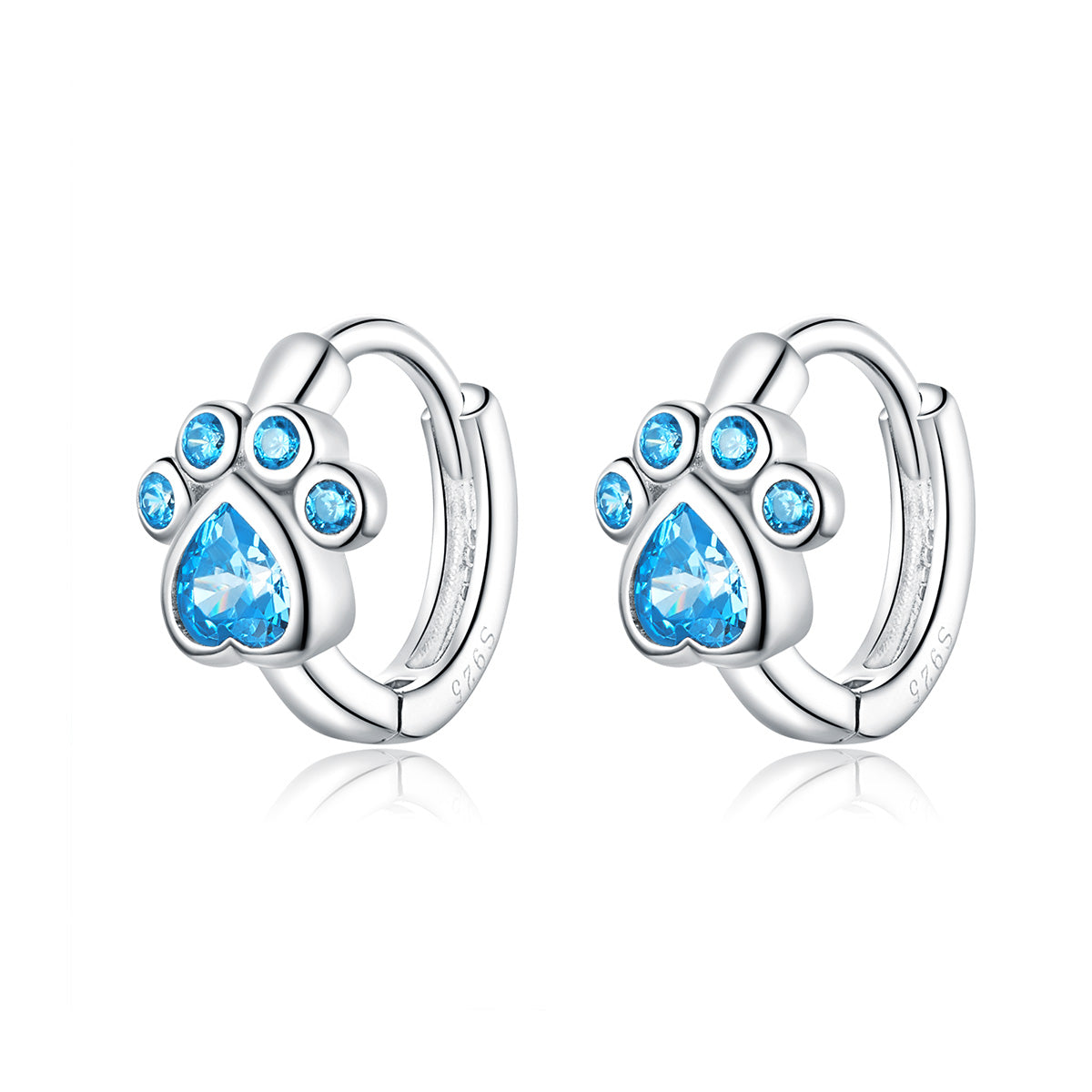 S925 Sterling Silver CZ Earrings for Women