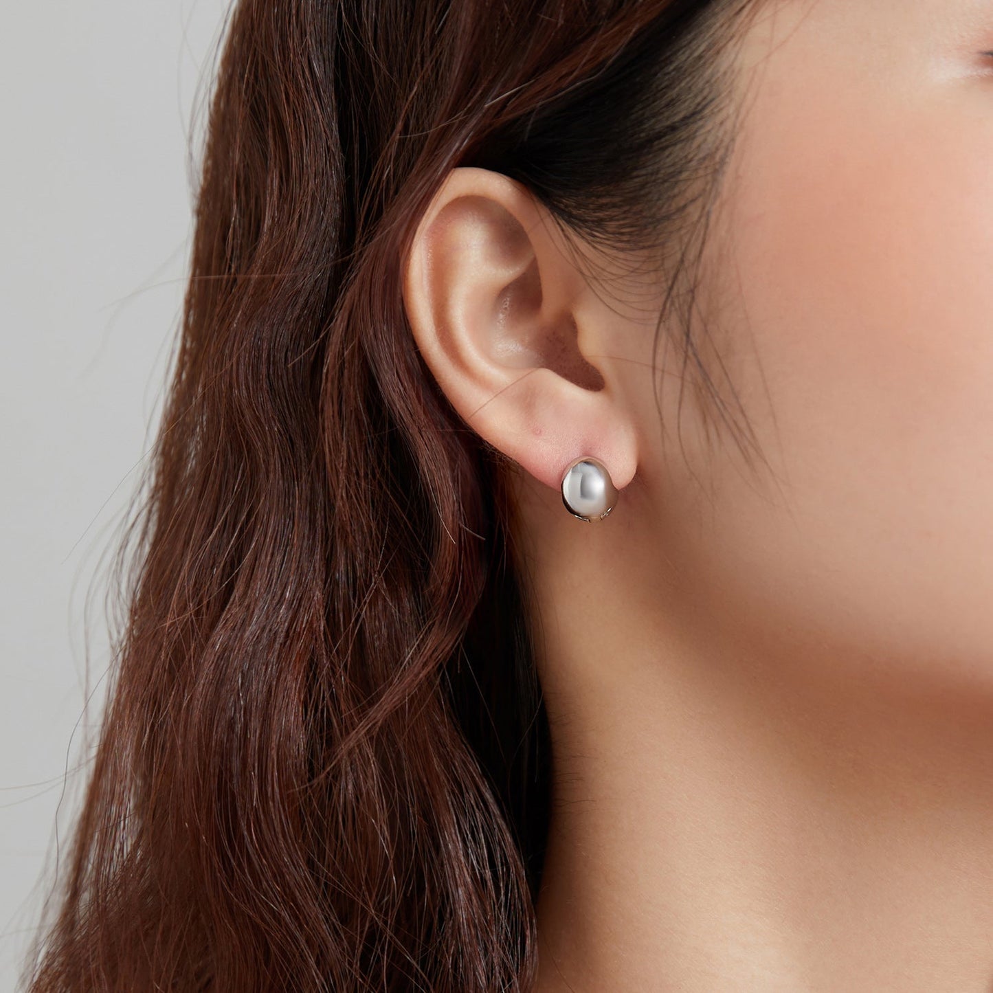 S925 Sterling Silver Platinum Plated Earrings for Women