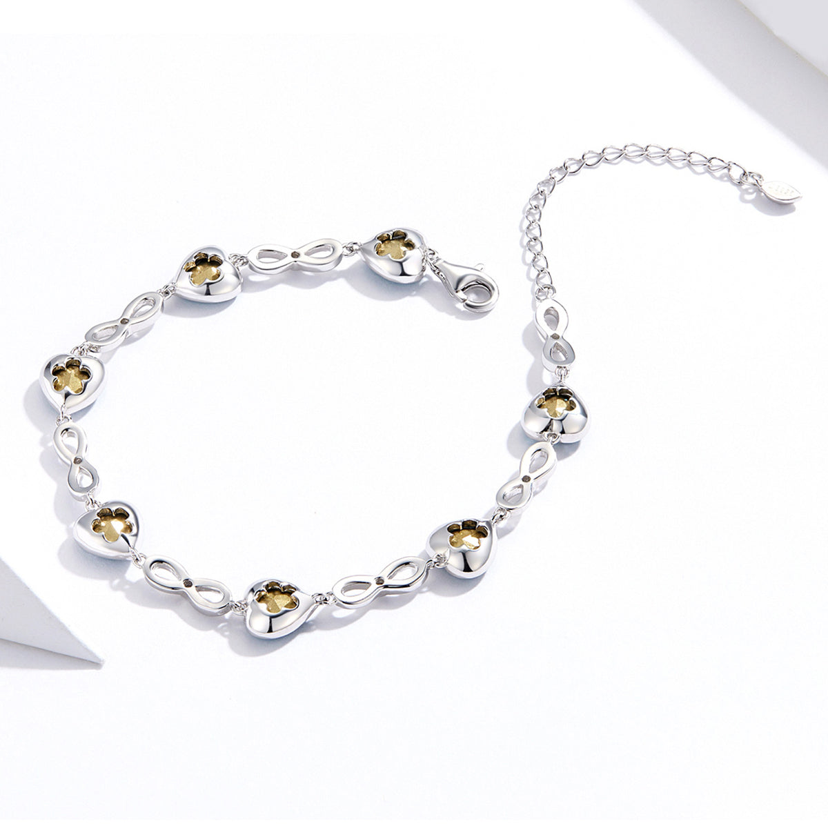 925 Sterling Silver Adjustable Bracelet for Women