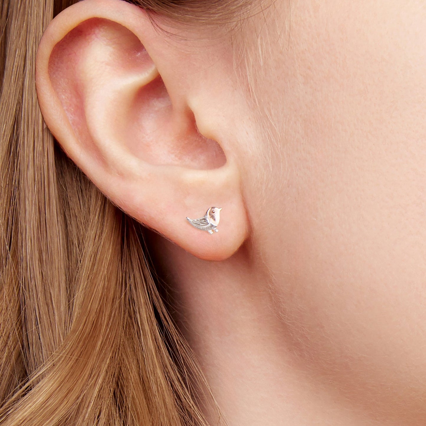 925 Sterling Silver Earrings for Women - 0.6*0.8cm