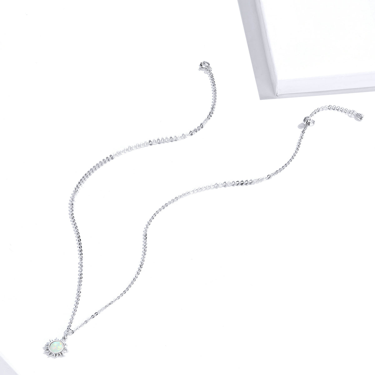 925 Sterling Silver Necklace 45cm for Women