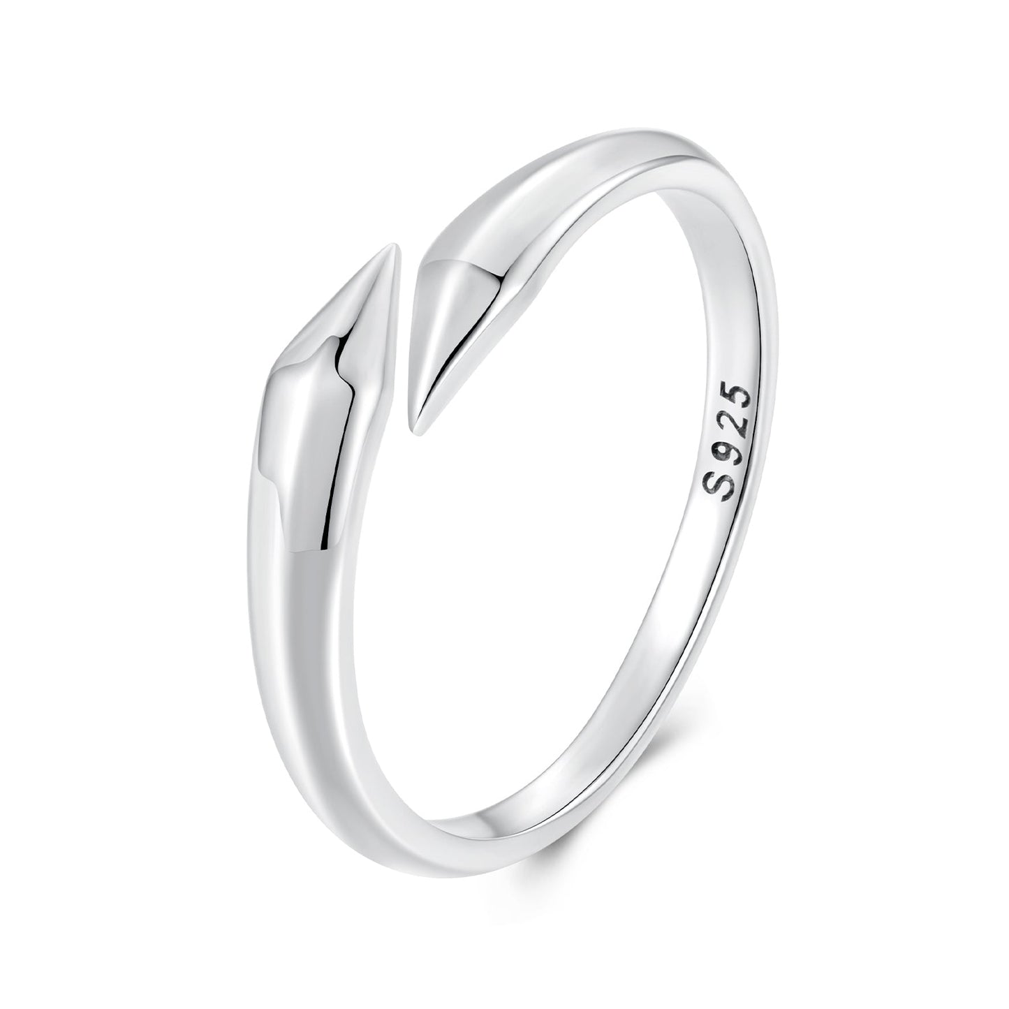 925 Sterling Silver Oxidized 0.18cm Ring