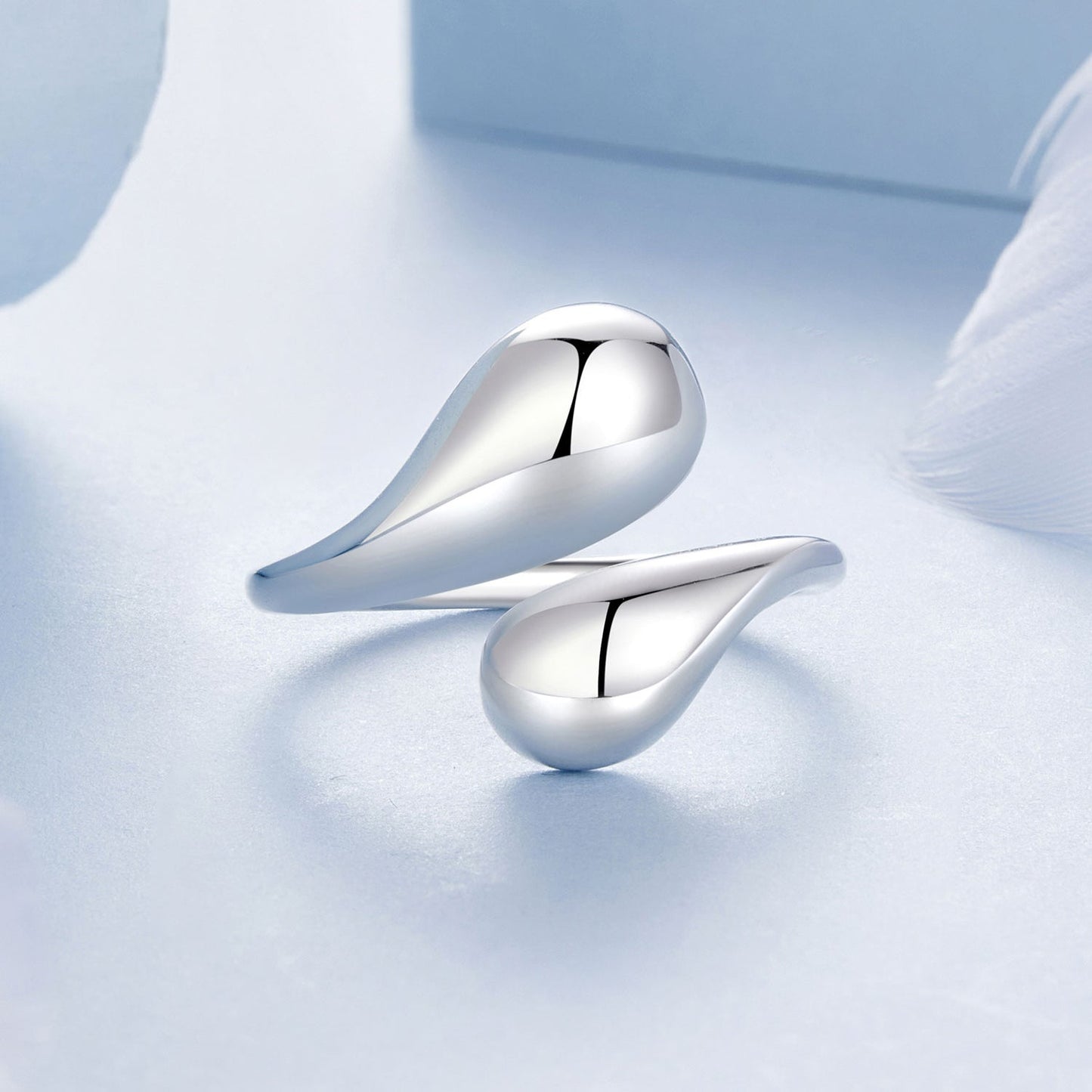 925 Sterling Silver Plated Gold Ring for Women