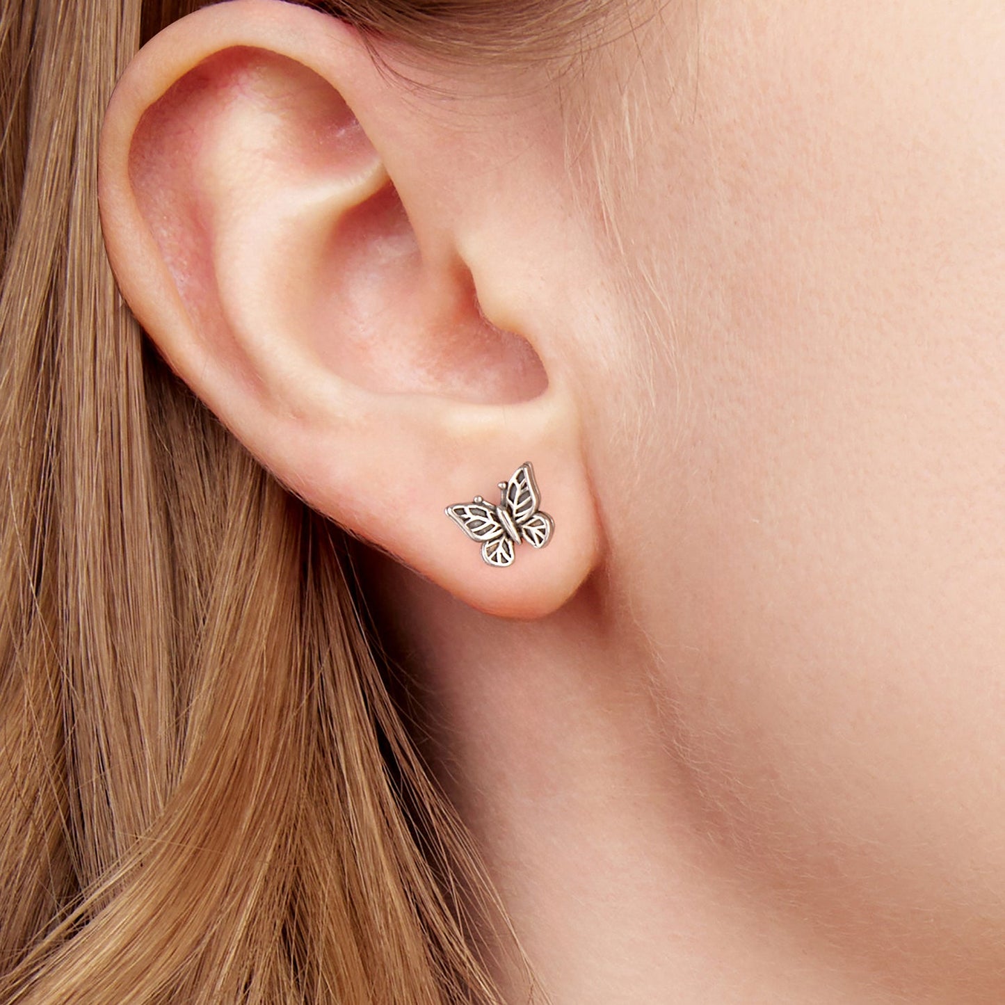 925 Sterling Silver Oxidized Silver Earrings for Women