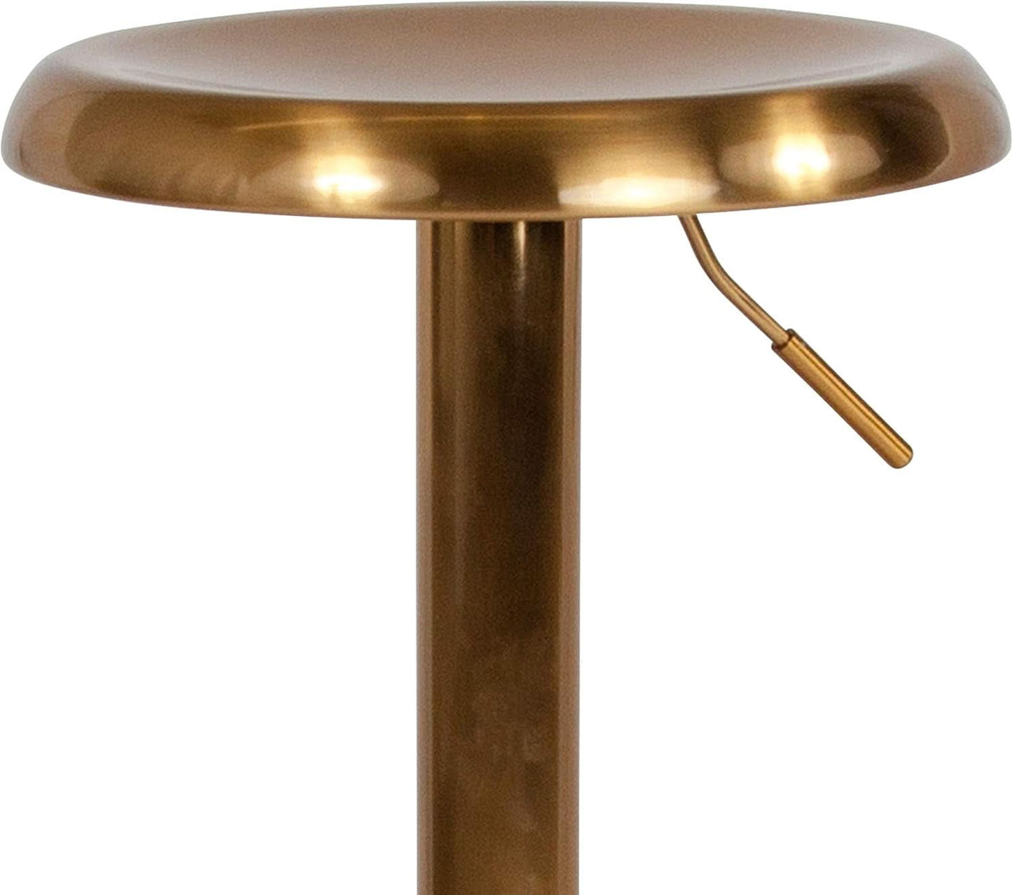 Adjustable Height Retro Metal Barstool for Stylish Seating