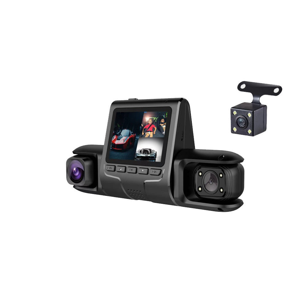 Same Display Three Recording 1080p Front And Rear Car Reversing Image