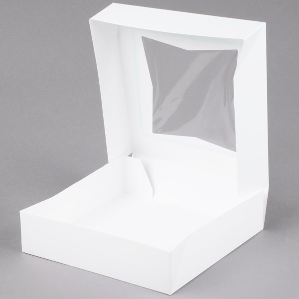 Pie Box - 10x10x2.5 - Window 6ct or 12ct