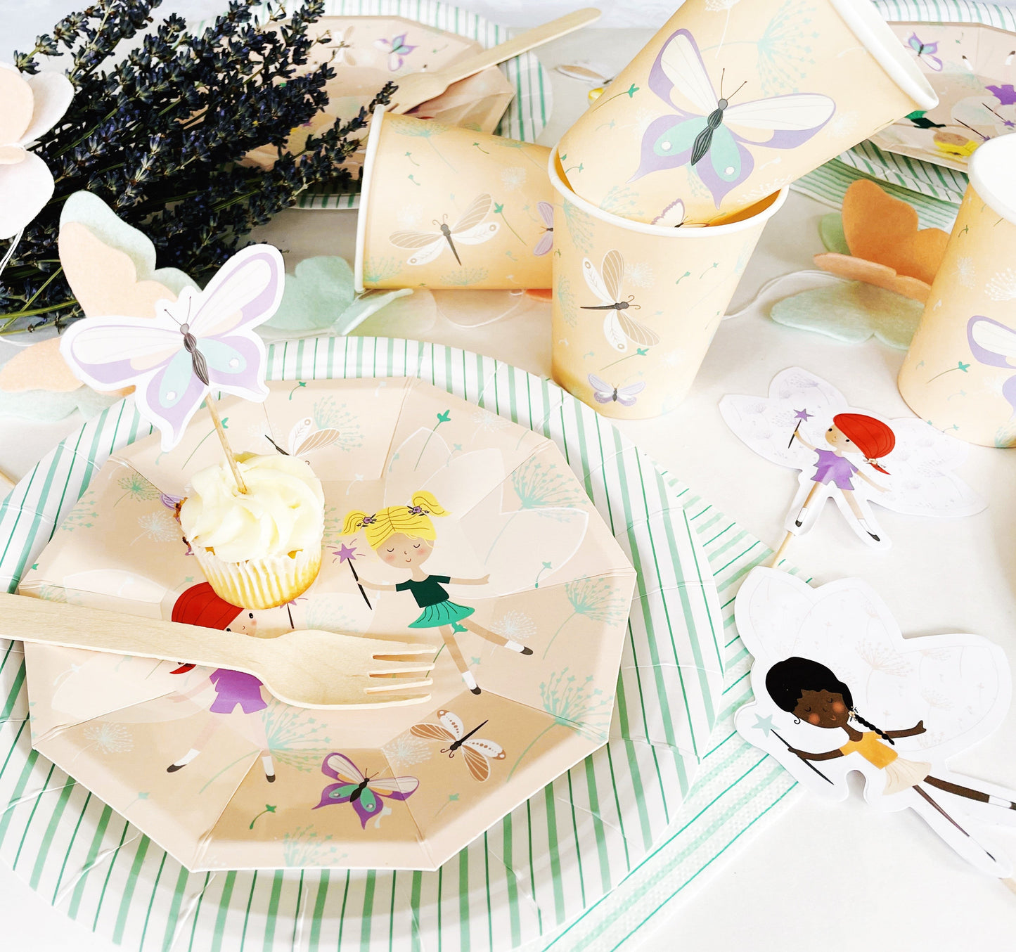 Magical Fairies Cups (Set of 8)