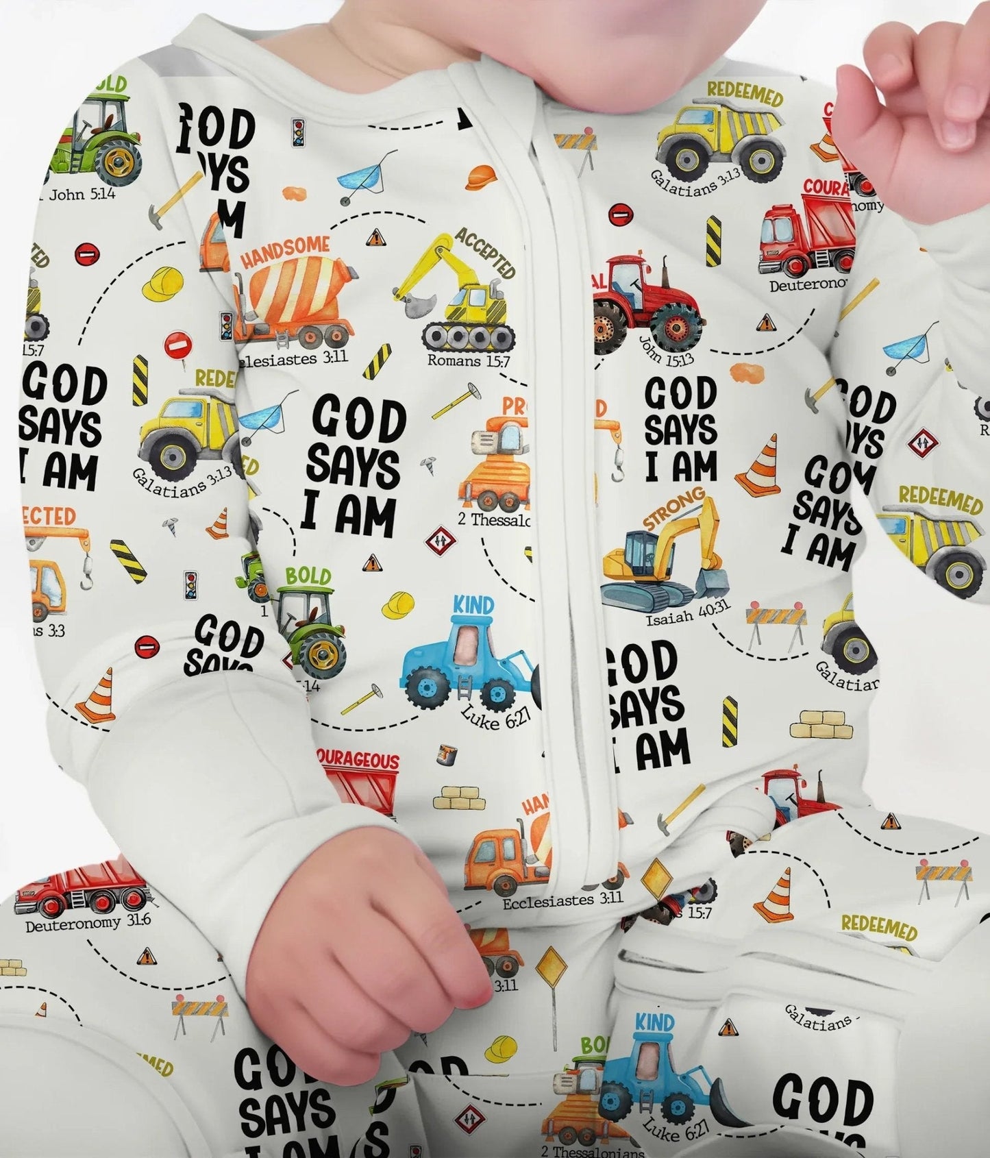 God Says I Am Boy Convertible Zippy