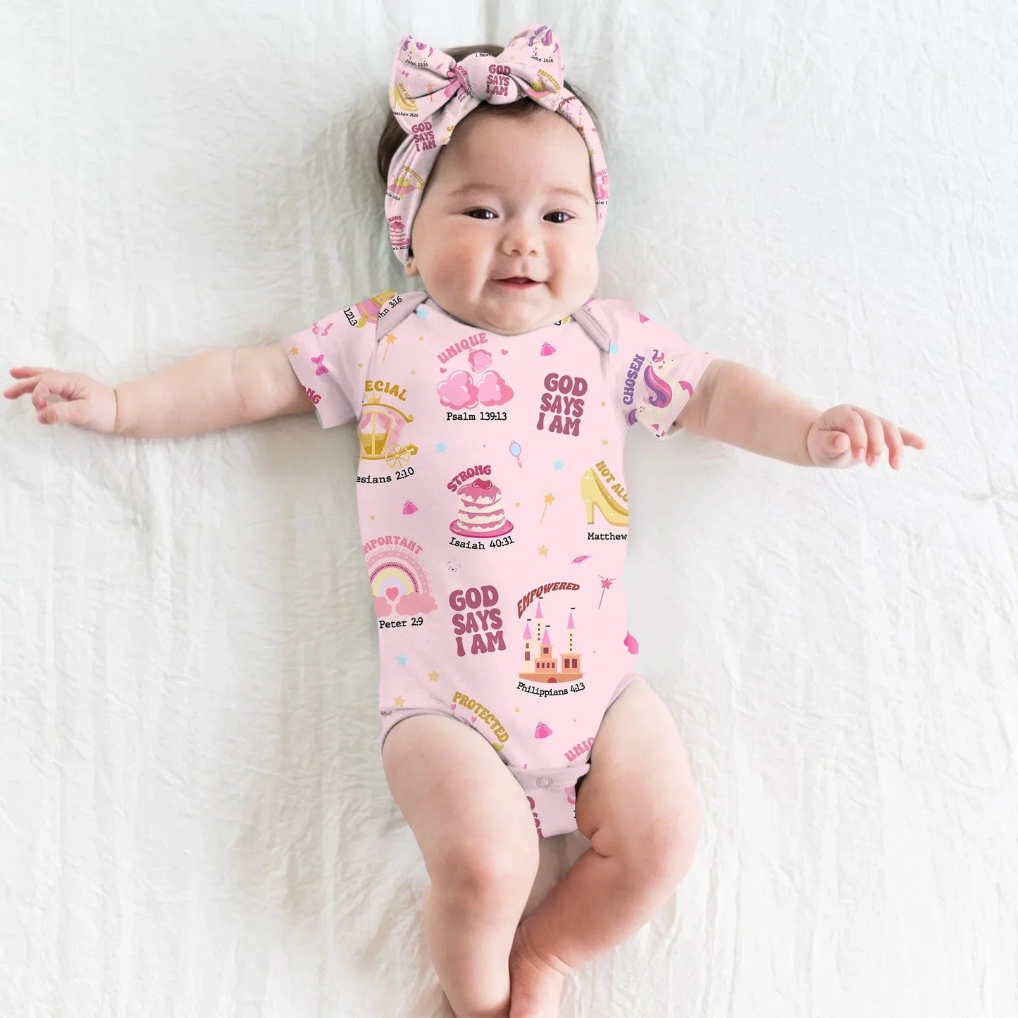 God Says I Am Girl BodySuit