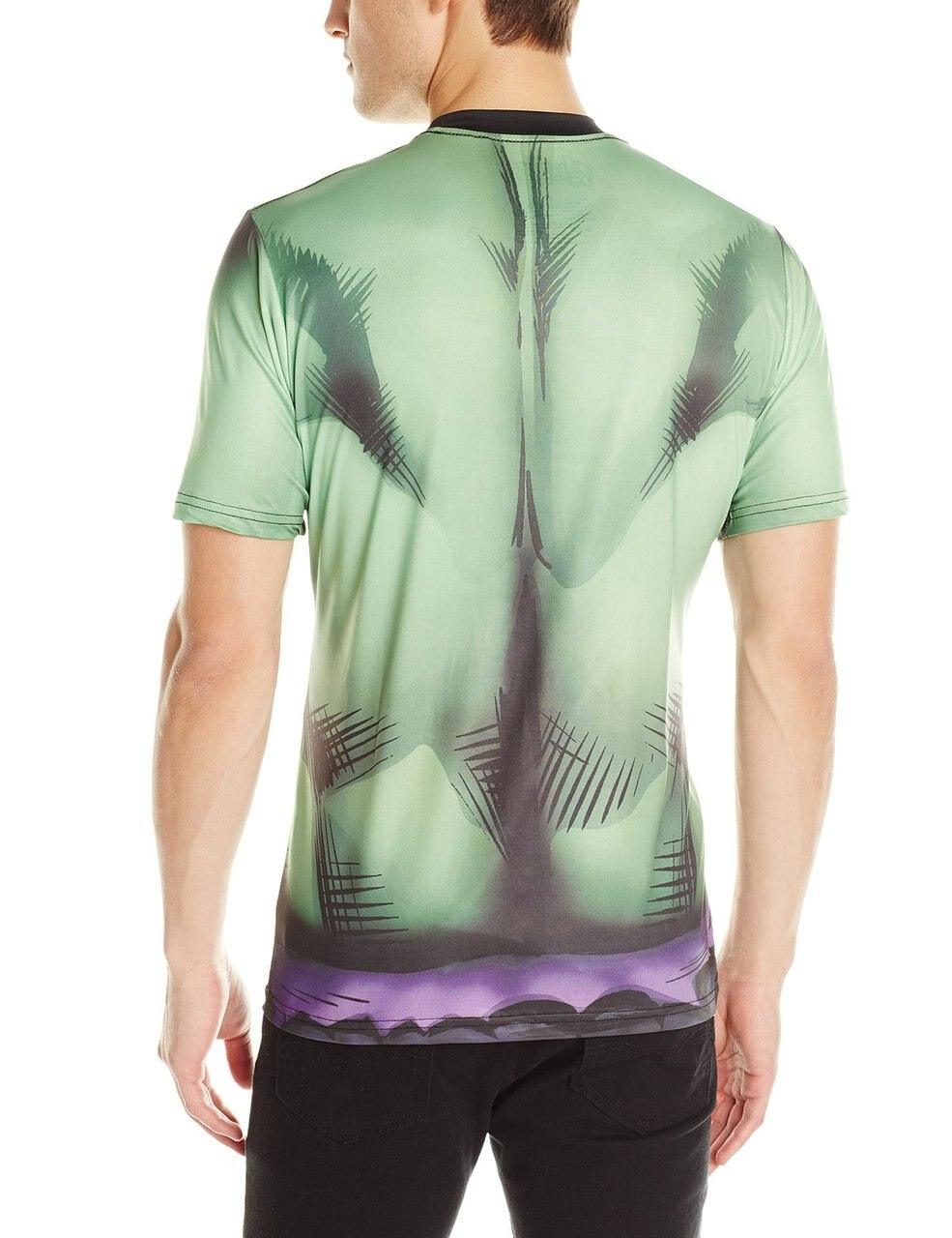 Incredible Hulk Performance Unisex Athletic Sublimated Halloween Cosplay Costume T-Shirt