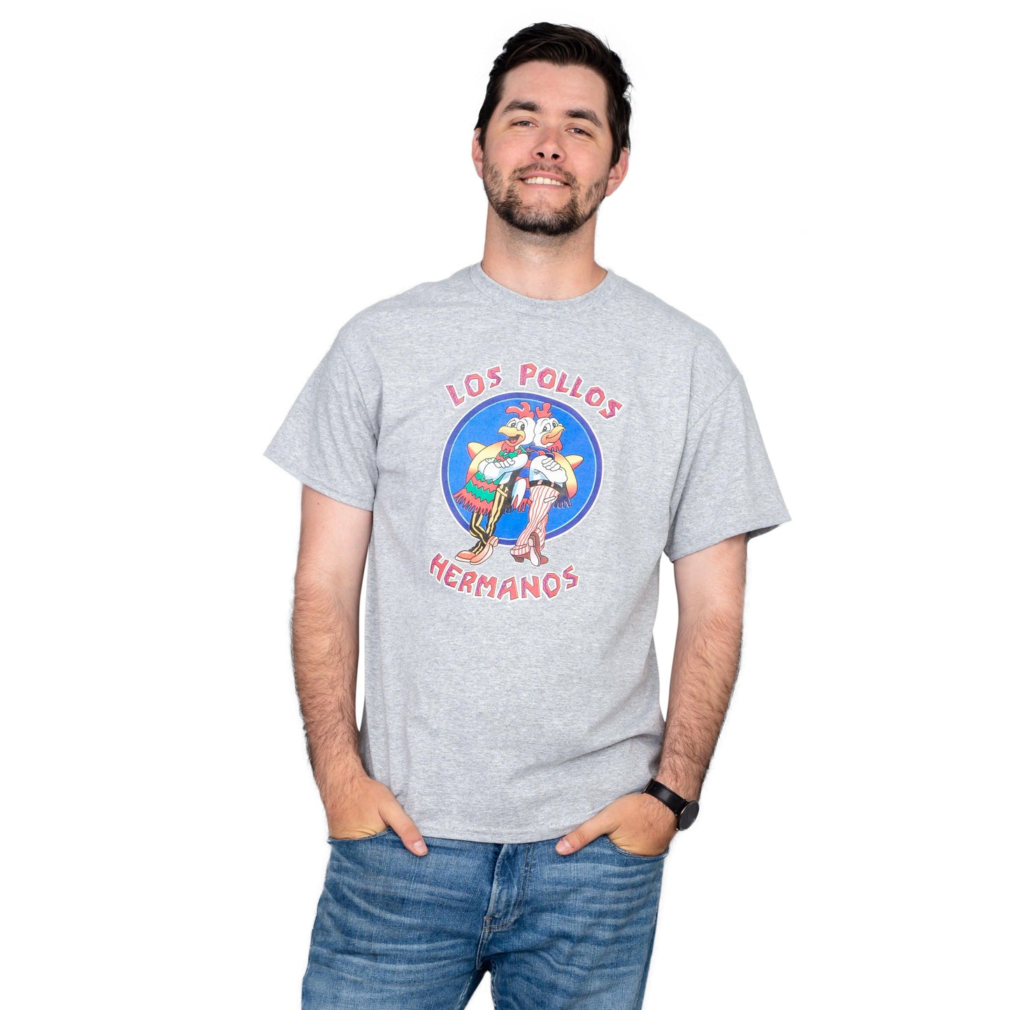 Los Pollos Hermanos Logo Adult T-Shirt
