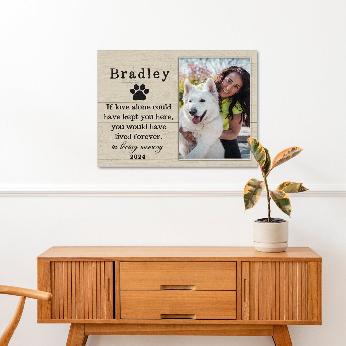 Pet Memorial Sign XII