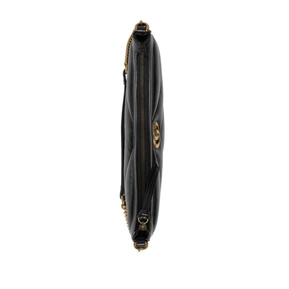 Gucci Women Gg Marmont Small Leater Shoulder Bag