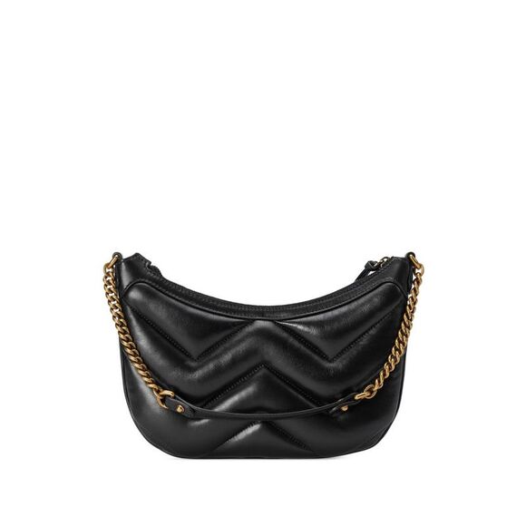 Gucci Women Gg Marmont Small Leater Shoulder Bag