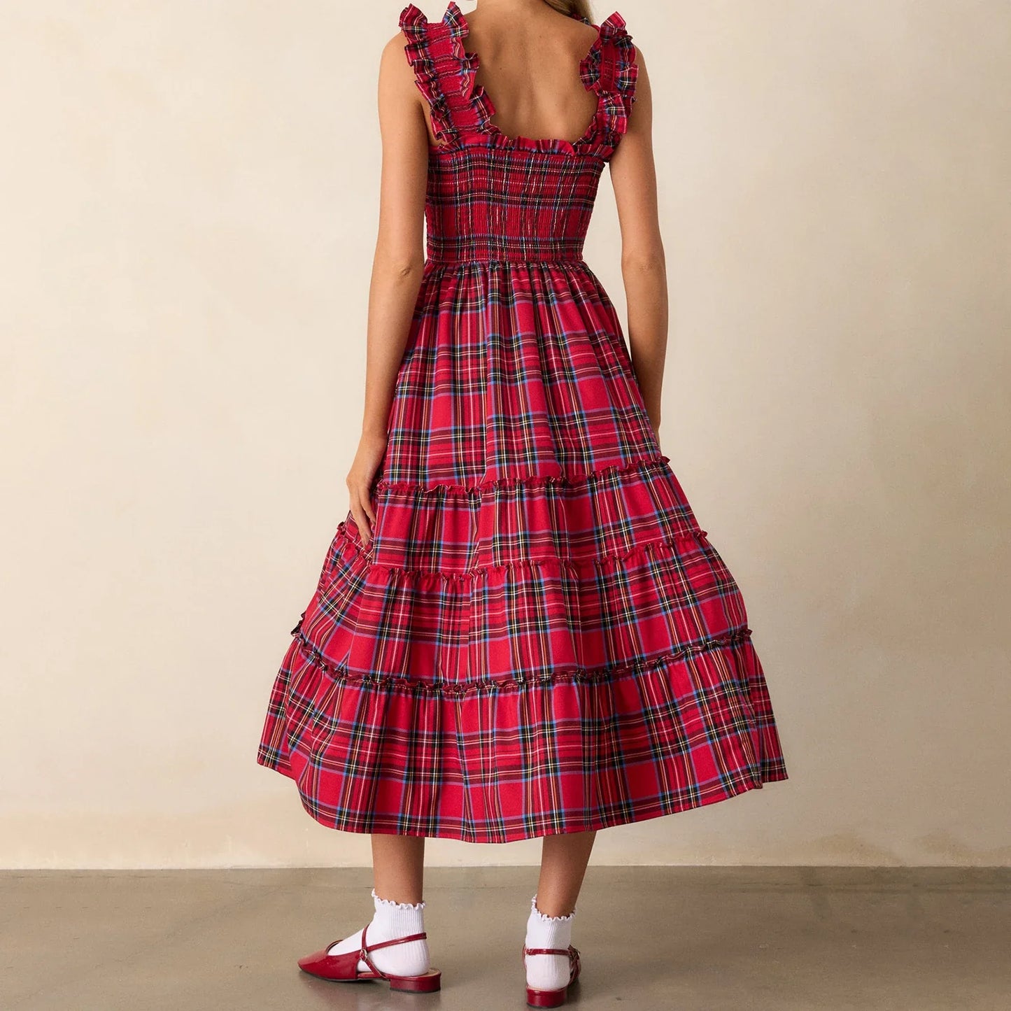 Aerielle Christmas Maxi Dress for Women