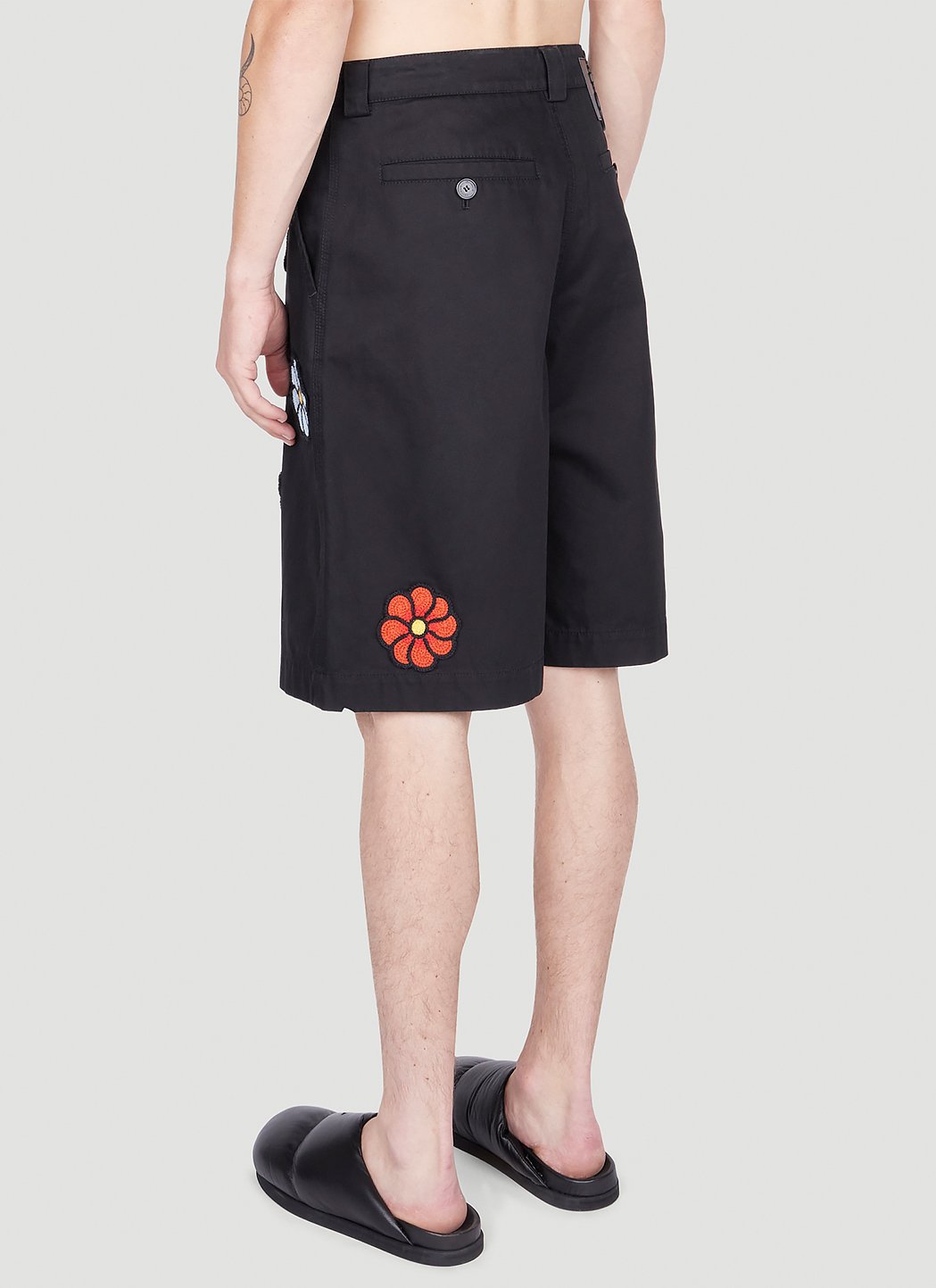 1 Moncler Jw Anderson Men Floral Bermuda Shorts