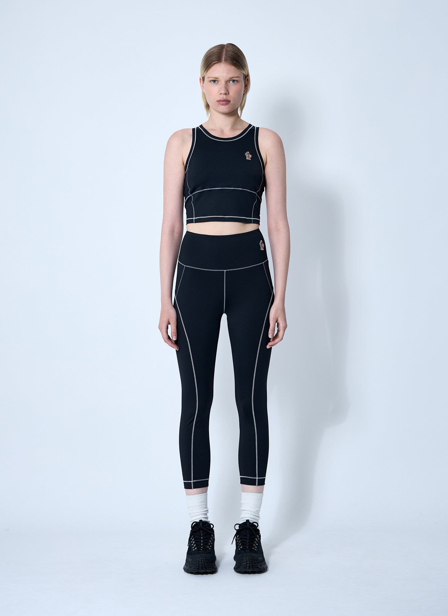 Moncler Grenoble Women Logo Patch Leggings