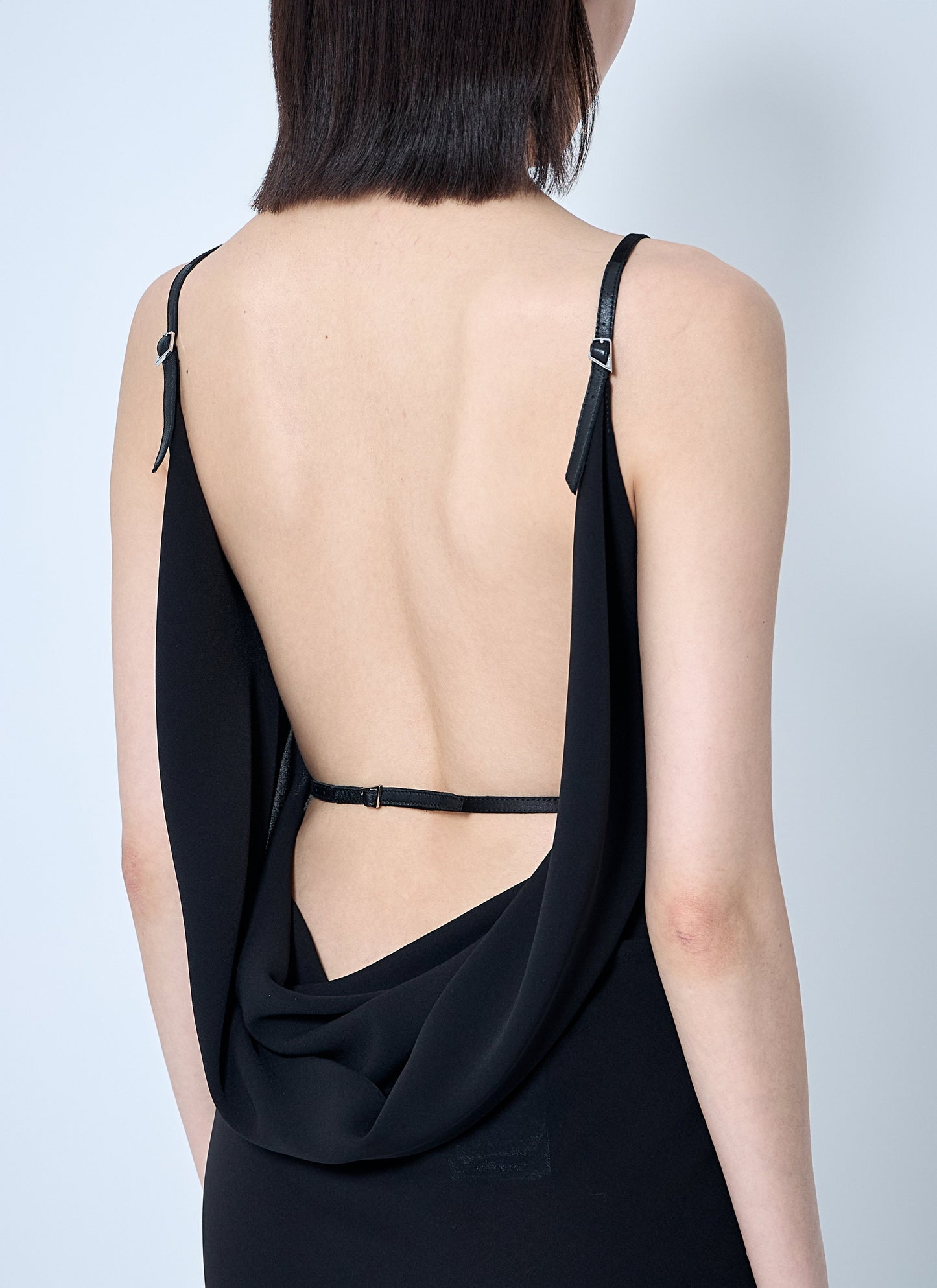 Mugler Women Crepe Maxi Dress