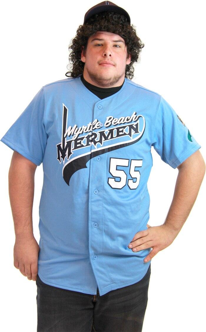 Myrtle Beach Mermen Cap/Jersey Halloween Cosplay Costume Set