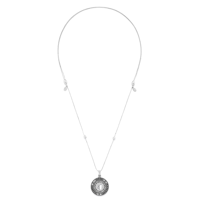 Number 4 Necklace, Expandable | Precise, Trust, and Grounded