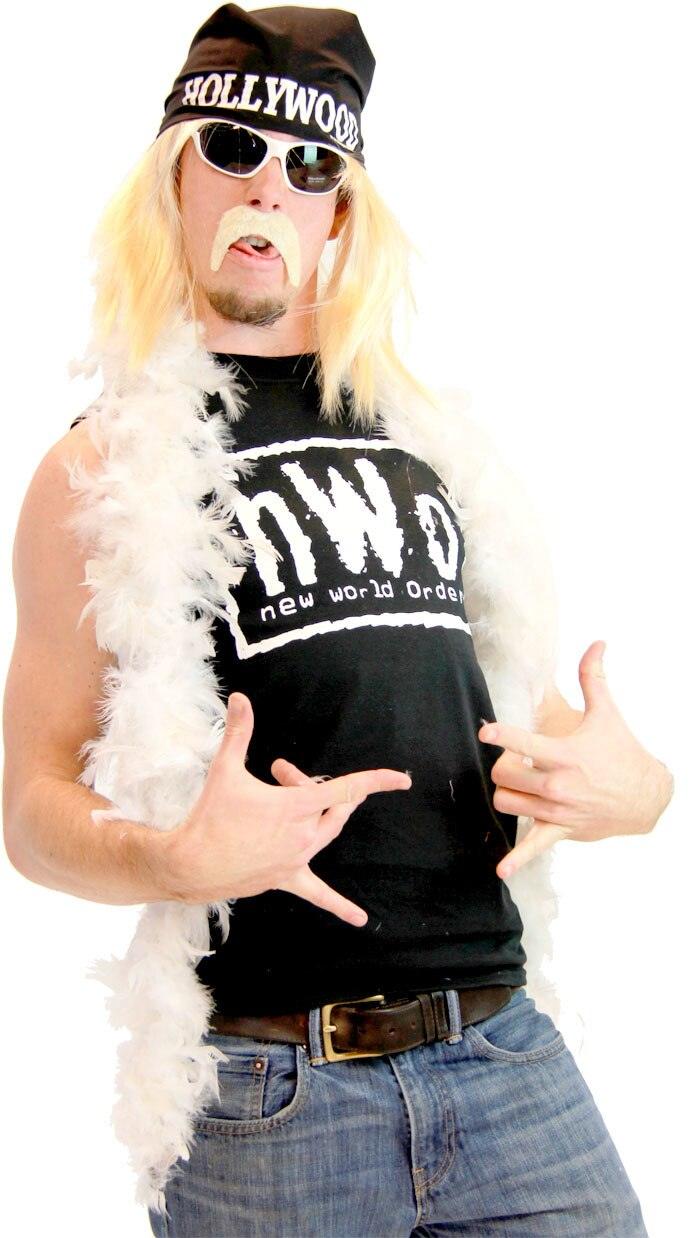 nWo Hollywood Hogan Complete Halloween Cosplay Costume Set