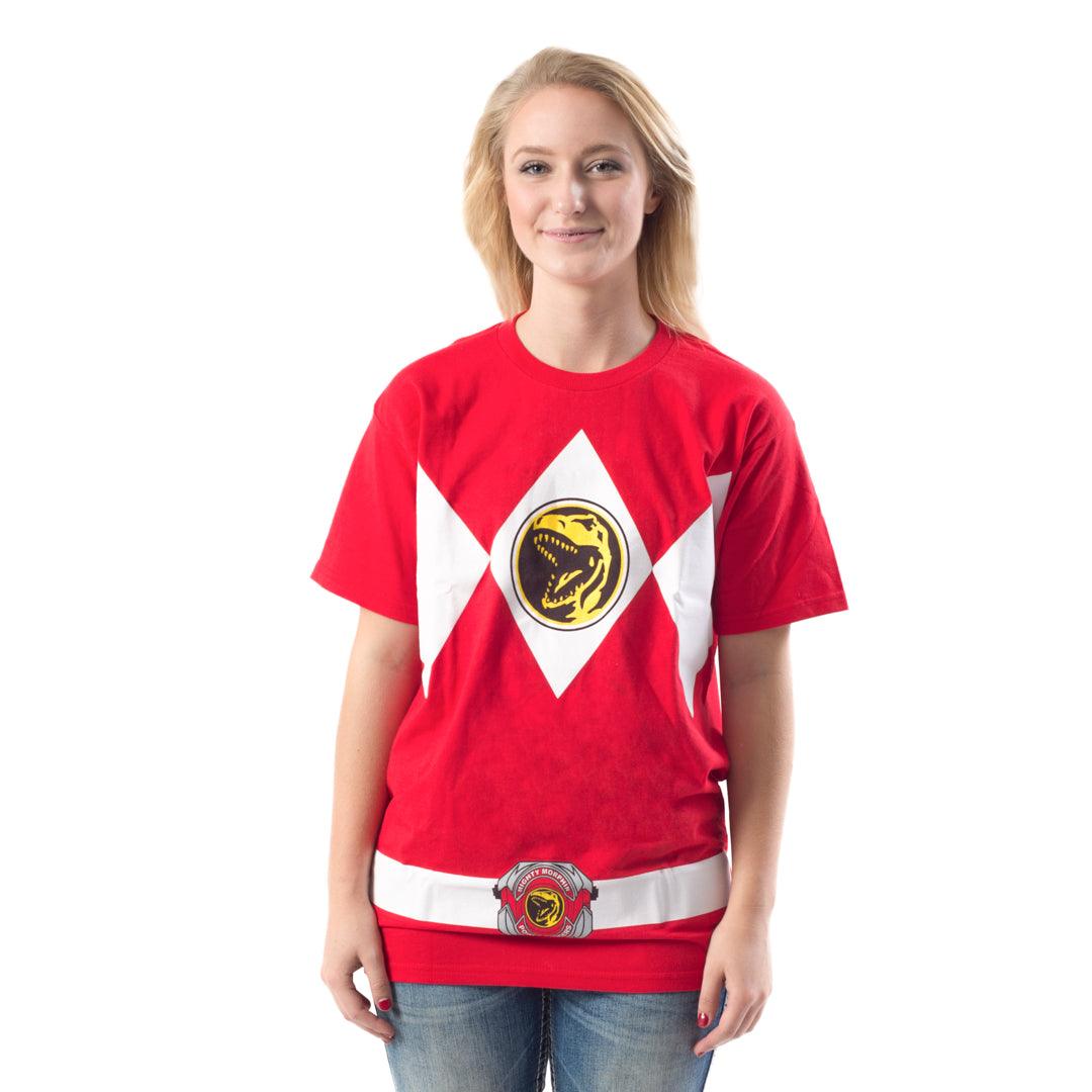 Power Rangers Adult Unisex Halloween Cosplay Costume T-Shirt