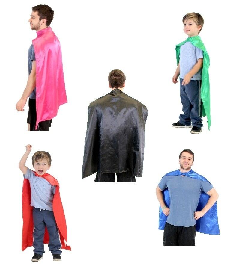 Reversible Superhero Unisex Halloween Cosplay Costume Capes