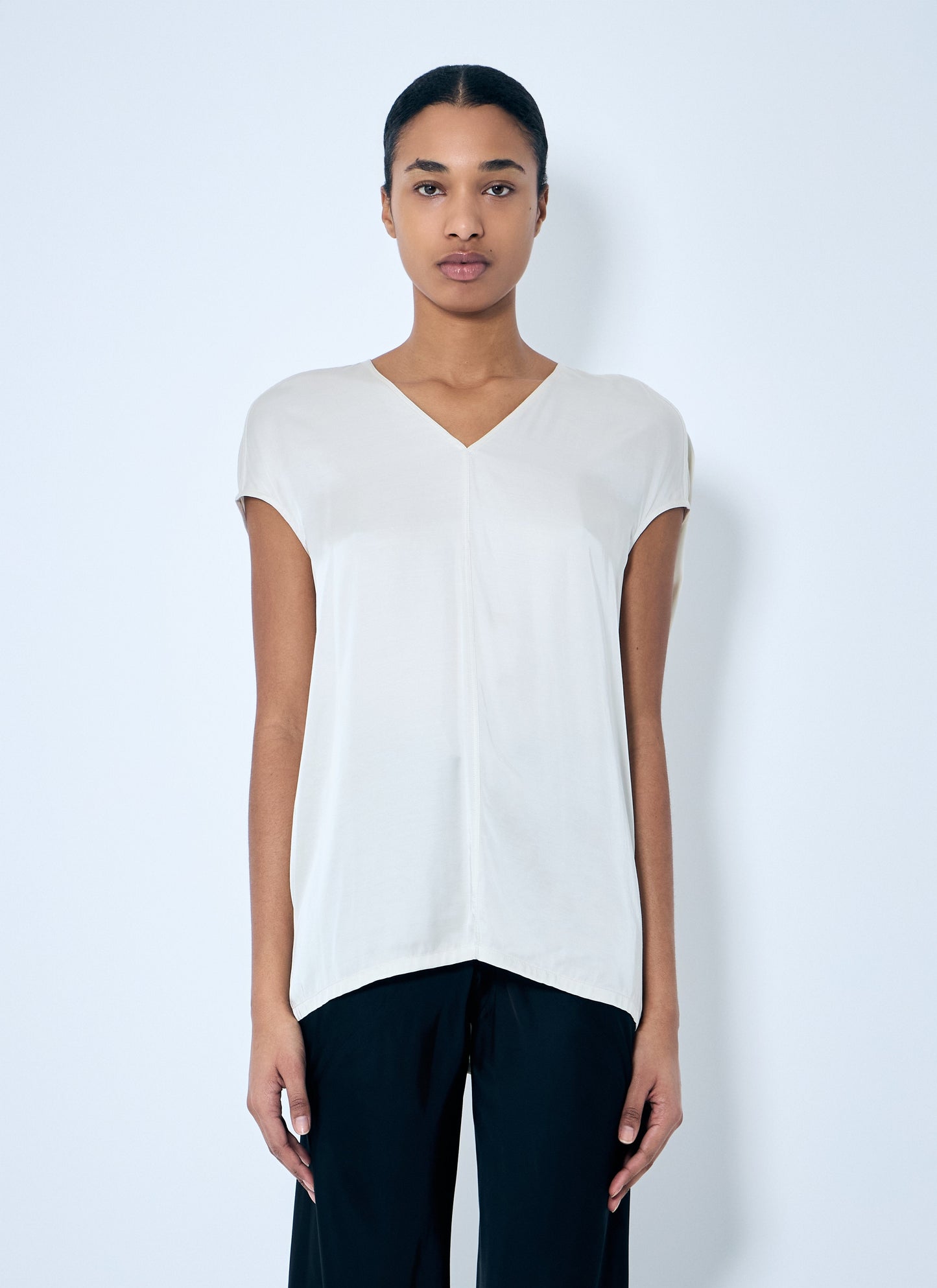 Rick Owens Women Dinge Satin Top