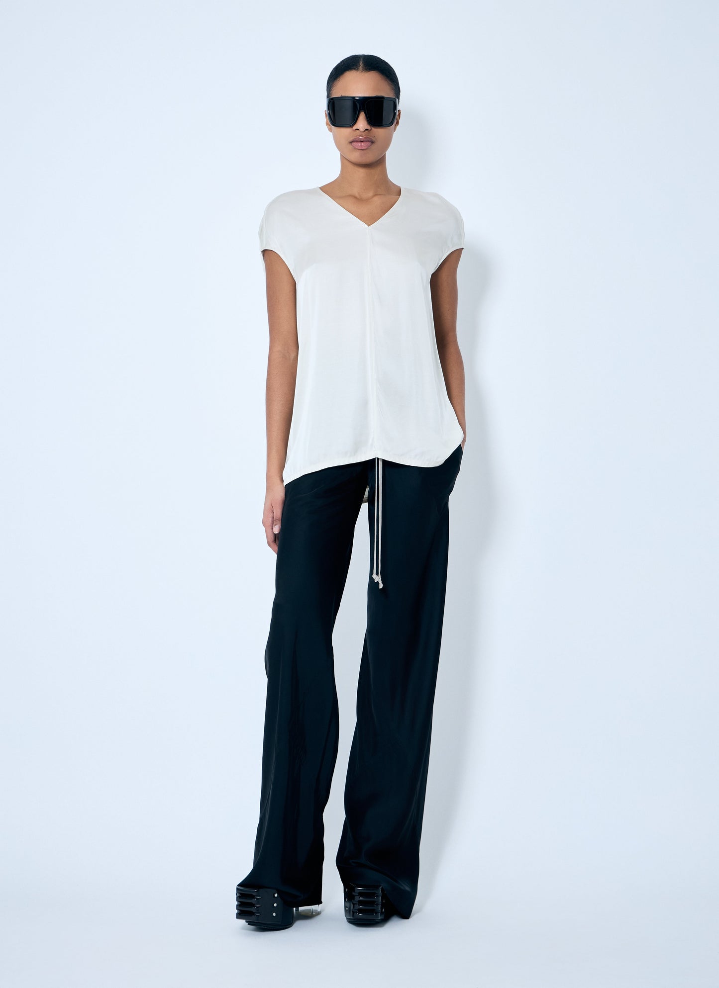 Rick Owens Women Dinge Satin Top