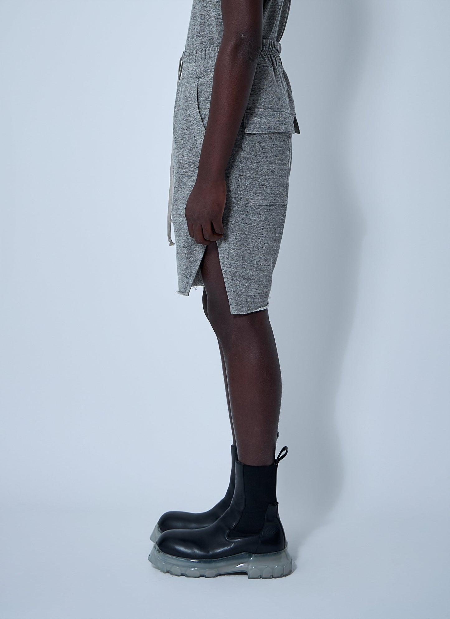 Rick Owens X Champion Men Beveled Pods Shorts
