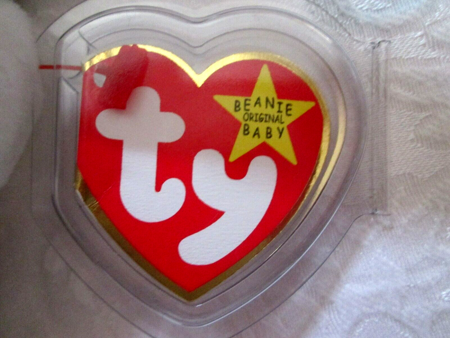 Vintage Ty Beanie Baby: Ants the Anteater, With many errors