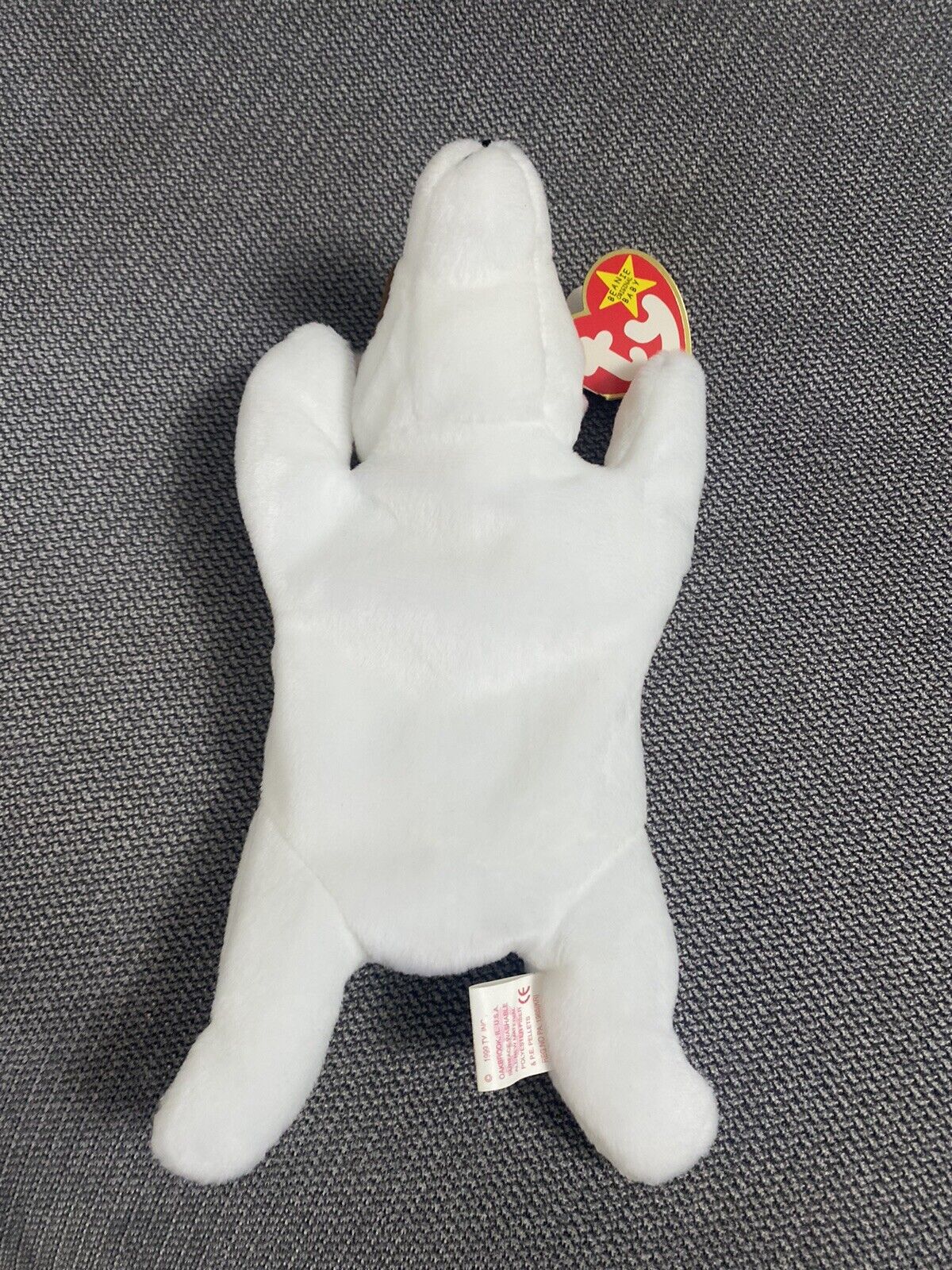 Ty Beanie Baby Retired Butch the Dog TAG ERRORS / Misspelling 1998 / 1999 RARE