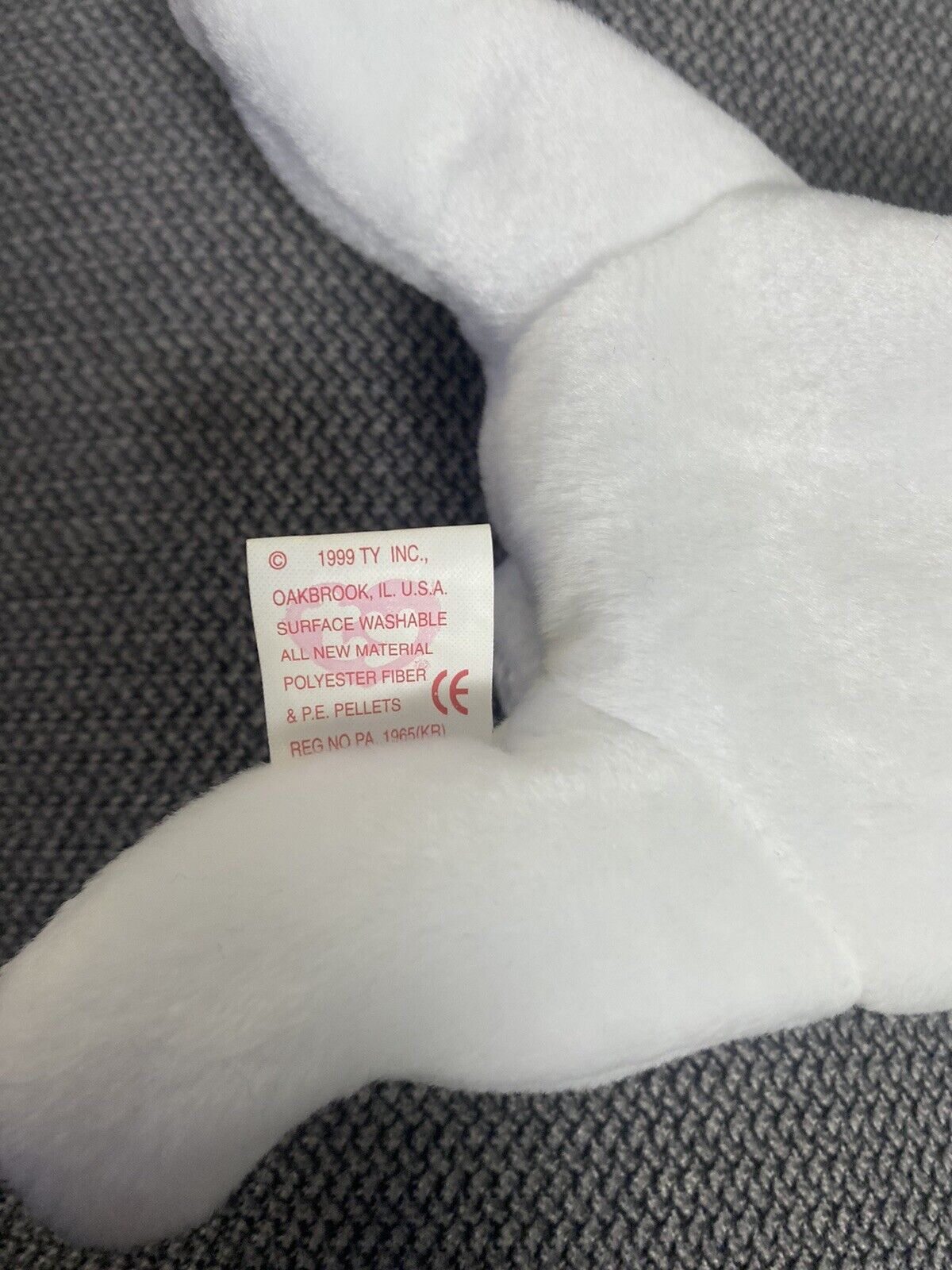 Ty Beanie Baby Retired Butch the Dog TAG ERRORS / Misspelling 1998 / 1999 RARE