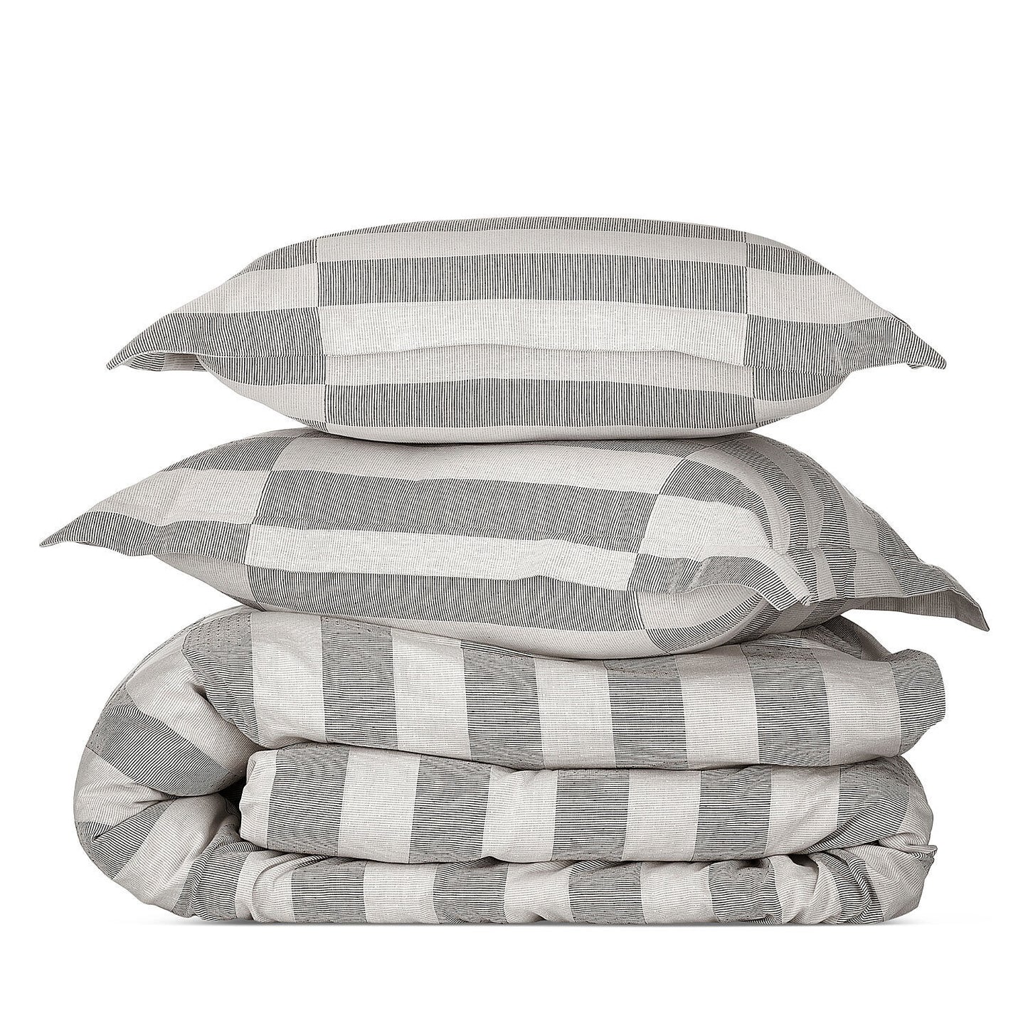 Nate Home by Nate Berkus Broken Dobby Stripe Duvet Cover Set