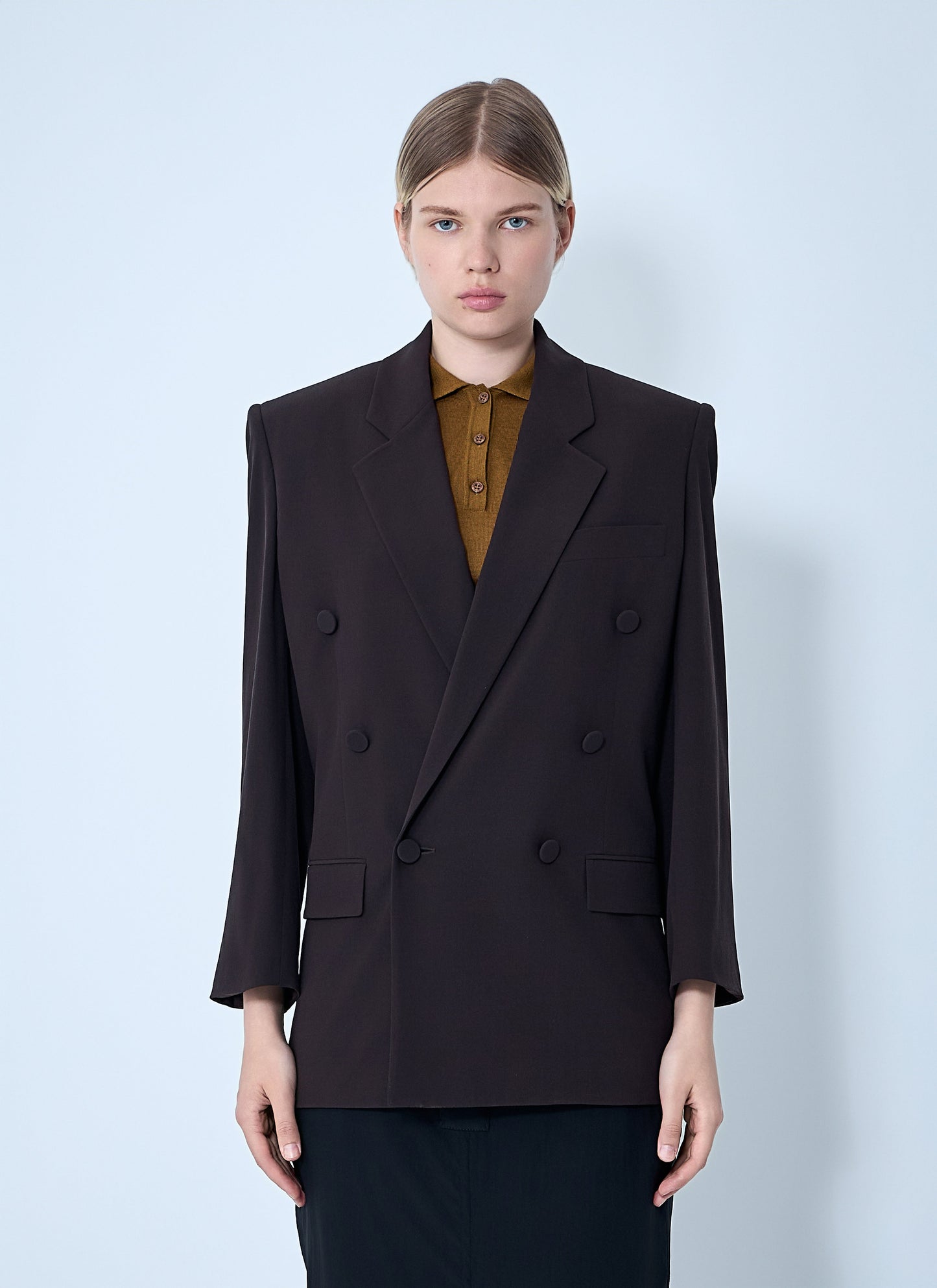 Saint Laurent Women Silk Blazer