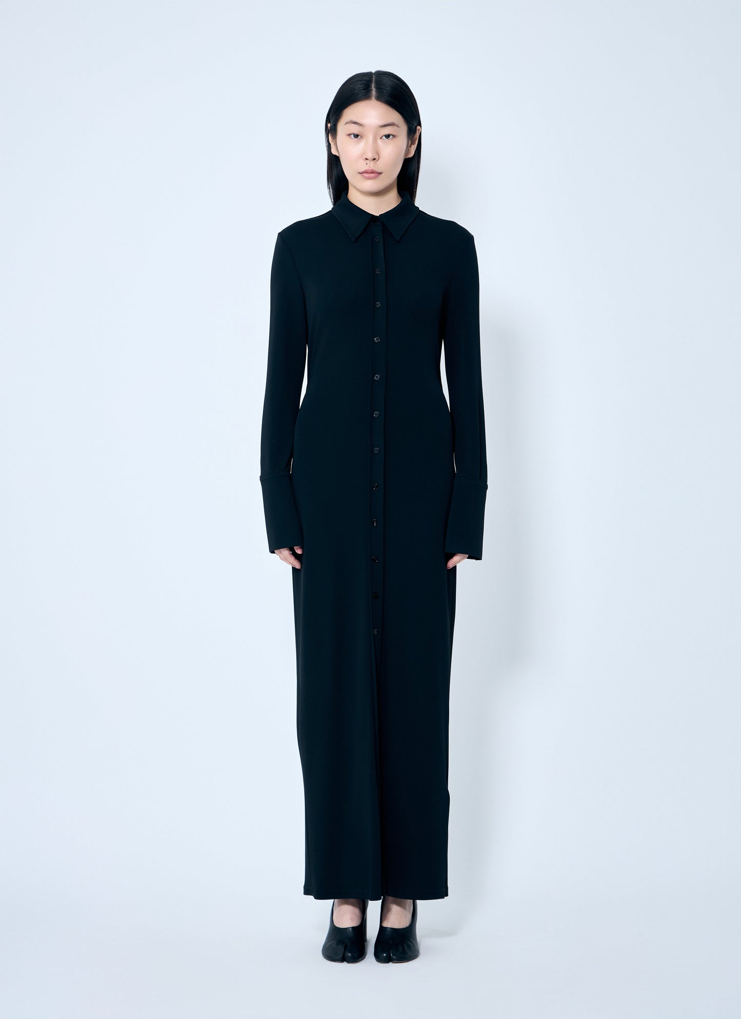 Sportmax Women Crepe Jersey Shirt Dress