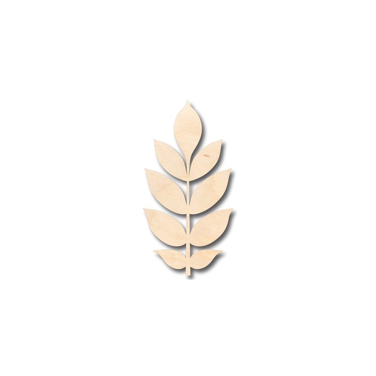 Unfinished Wood Ash Leaf Shape - Craft - up to 46" DIY