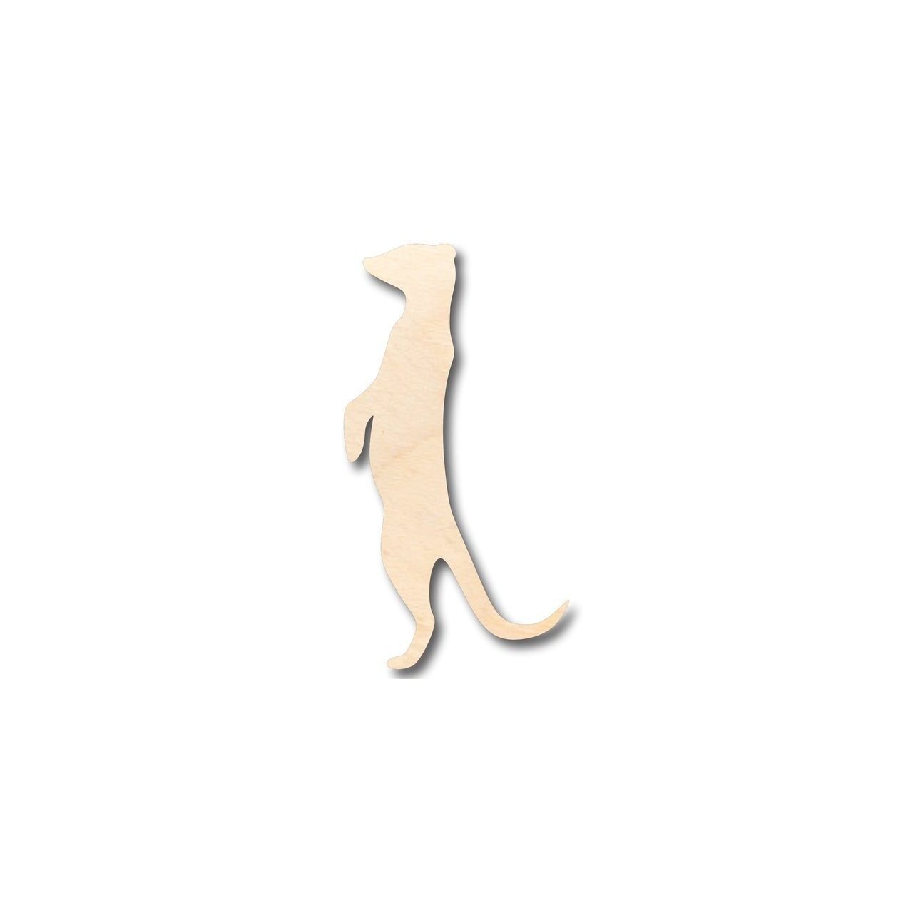 Unfinished Wood Meerkat Shape - Animal - Safari - Craft - up to 46" DIY
